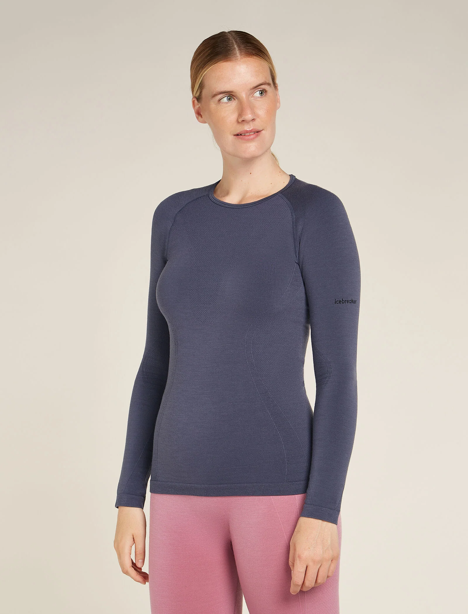 Women's Merino Blend 260 ZoneKnit⢠Seamless Long Sleeve Crew Thermal Top