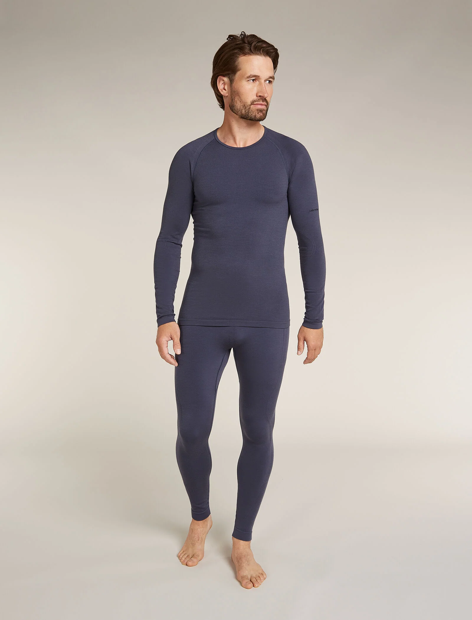 Men's Merino Blend 260 ZoneKnit™ Seamless  Long Sleeve Crew Thermal Top - Image 3
