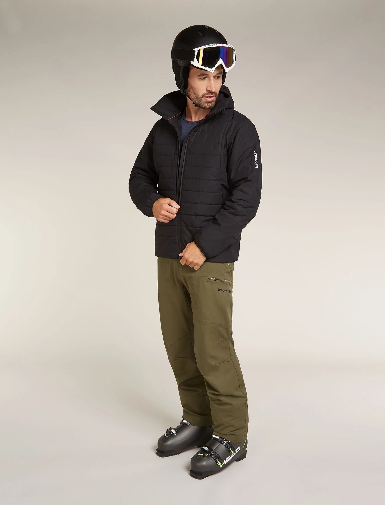 Men's Merino Blend 260 ZoneKnit™ Seamless  Long Sleeve Crew Thermal Top - Image 4