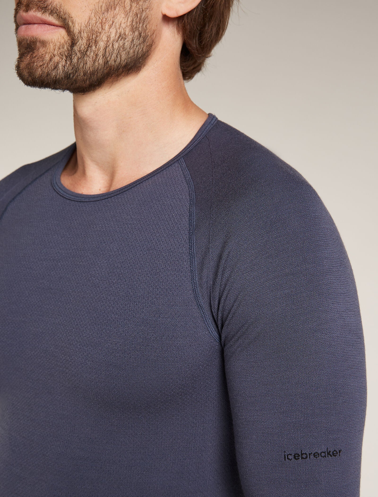 Men's Merino Blend 260 ZoneKnit™ Seamless  Long Sleeve Crew Thermal Top - Image 6