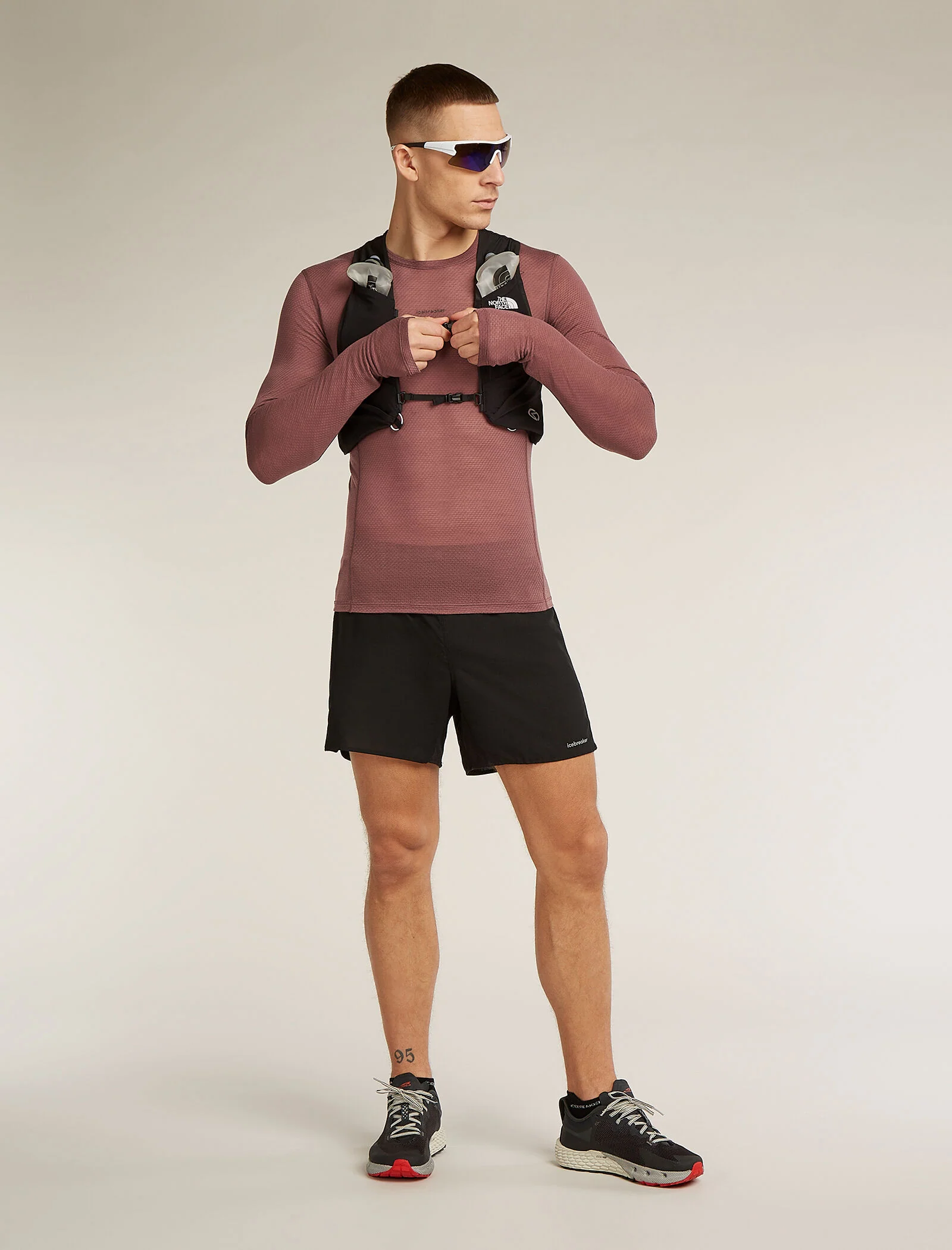 Men's Merino Blend 75 Cool-Liteâ„¢ Featherlightâ„¢ Long Sleeve Crew Thermal Top - Image 4