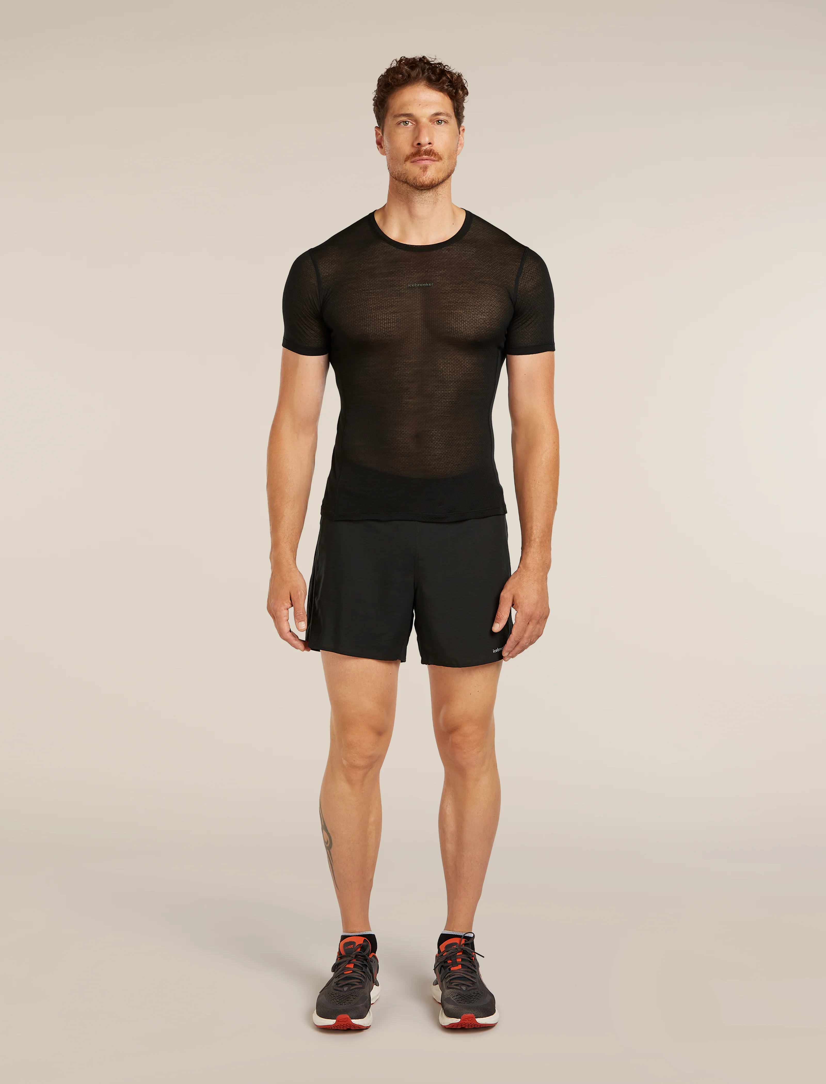 Men's Merino Blend 75 Cool-Lite™ Featherlight™ Short Sleeve T-Shirt - Image 3