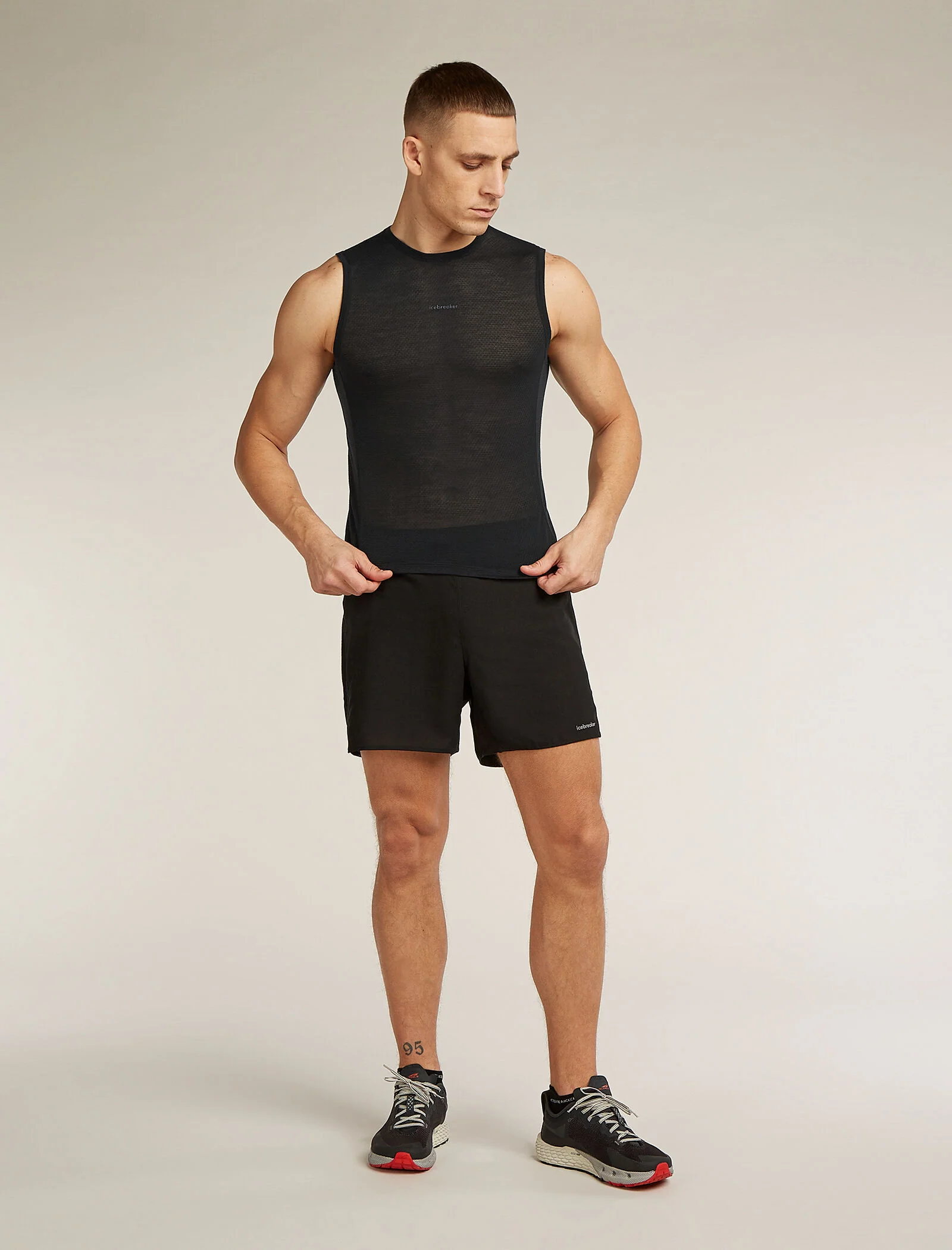 Men's Merino Blend 75 Cool-Lite™ Featherlight™ Tank - Image 3