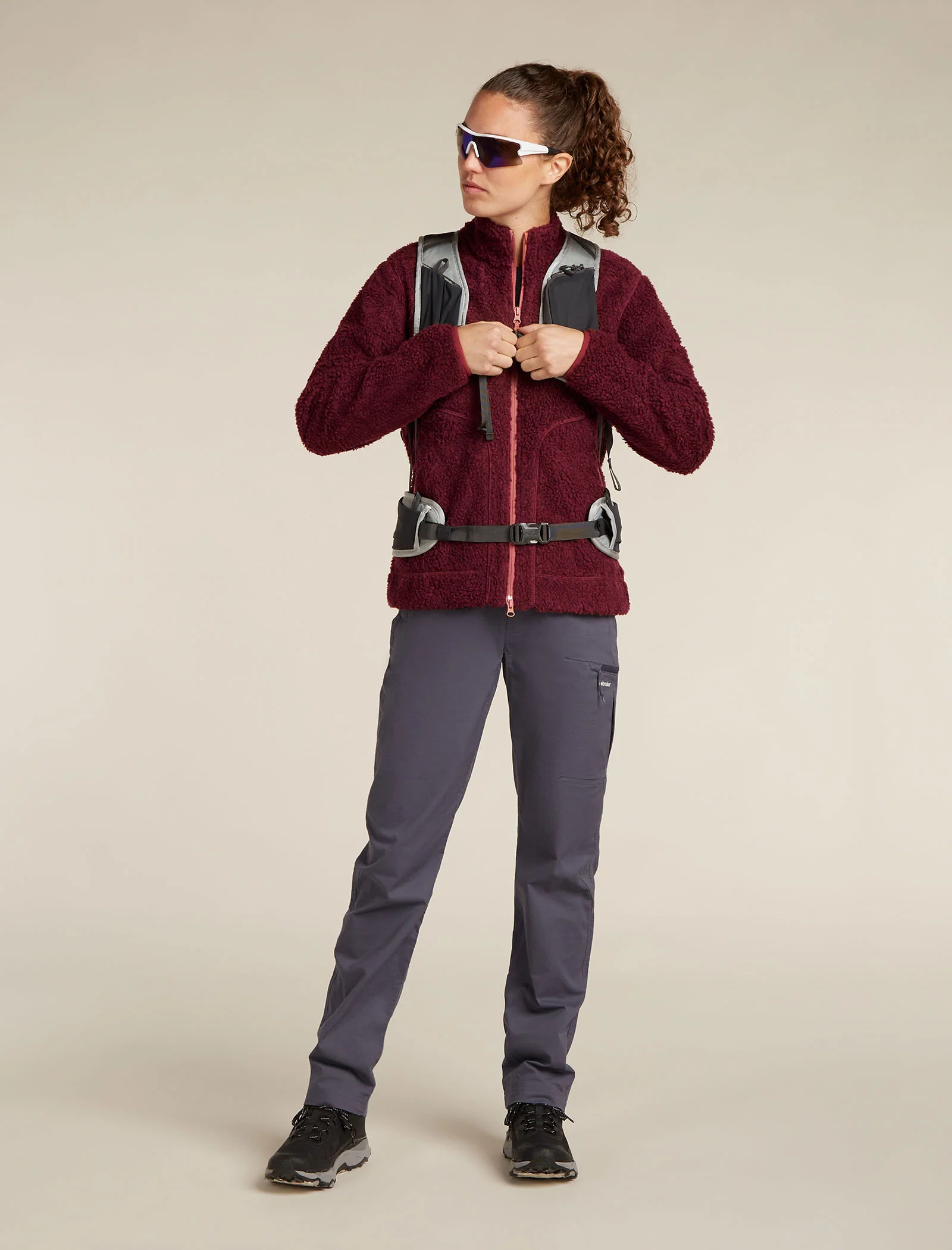 Women's Merino Blend 960 RealFleece™ High Pile Long Sleeve Zip Jacket - Image 4