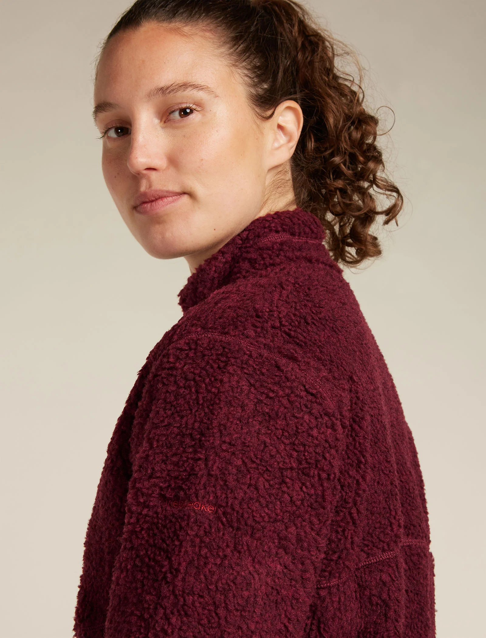 Women's Merino Blend 960 RealFleece™ High Pile Long Sleeve Zip Jacket - Image 5