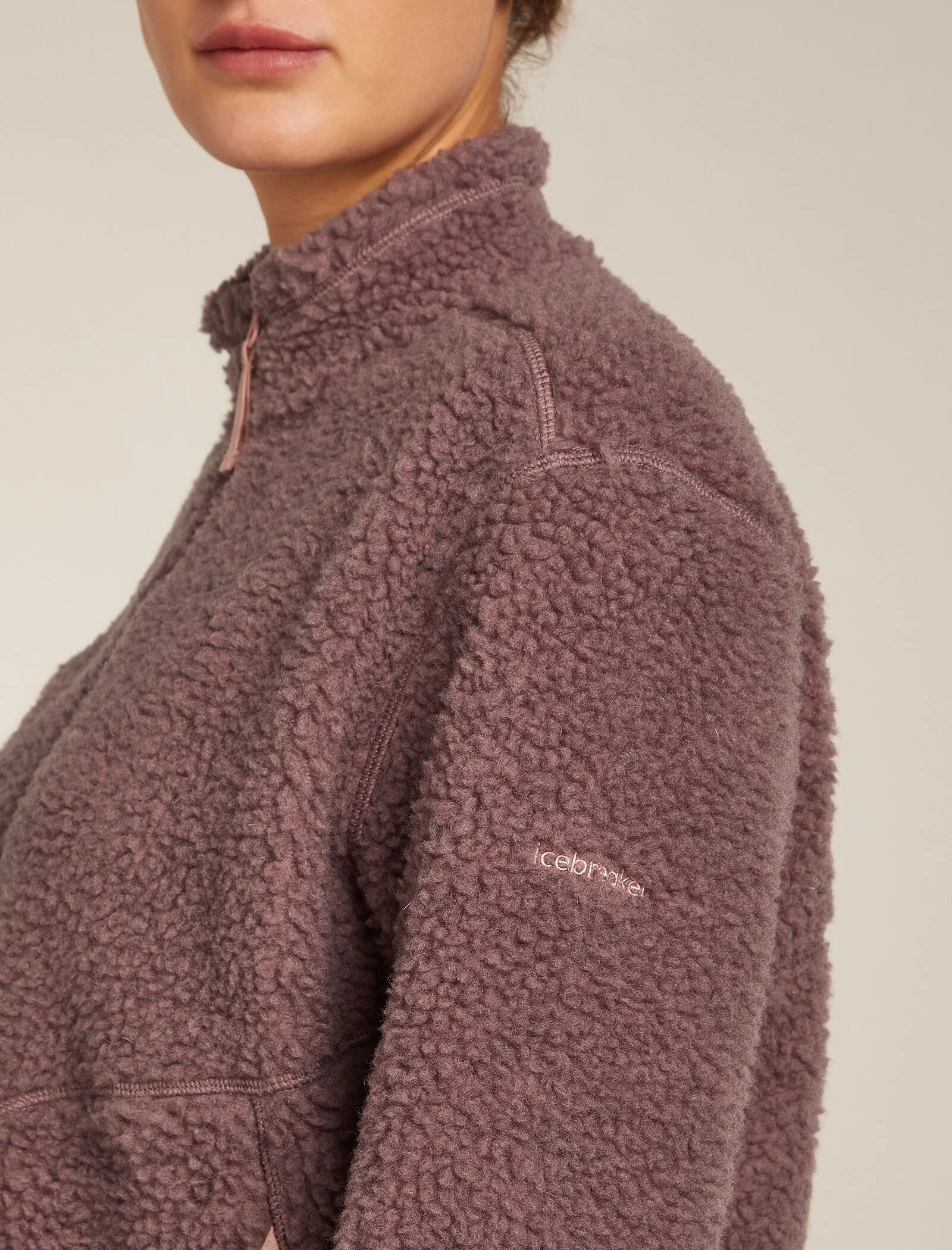 Women's Merino Blend 960 RealFleece™ High Pile Long Sleeve Zip Jacket - Image 5
