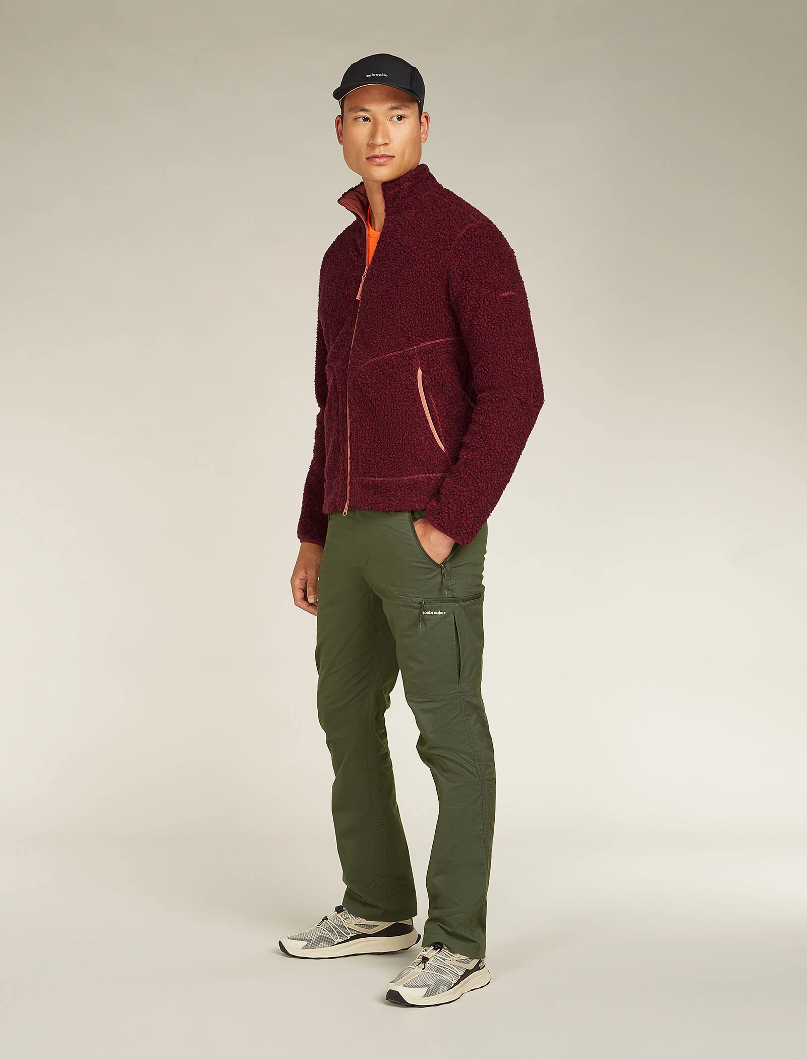 Men's Merino Blend 960 RealFleece™ High Pile Long Sleeve Zip Jacket - Image 3