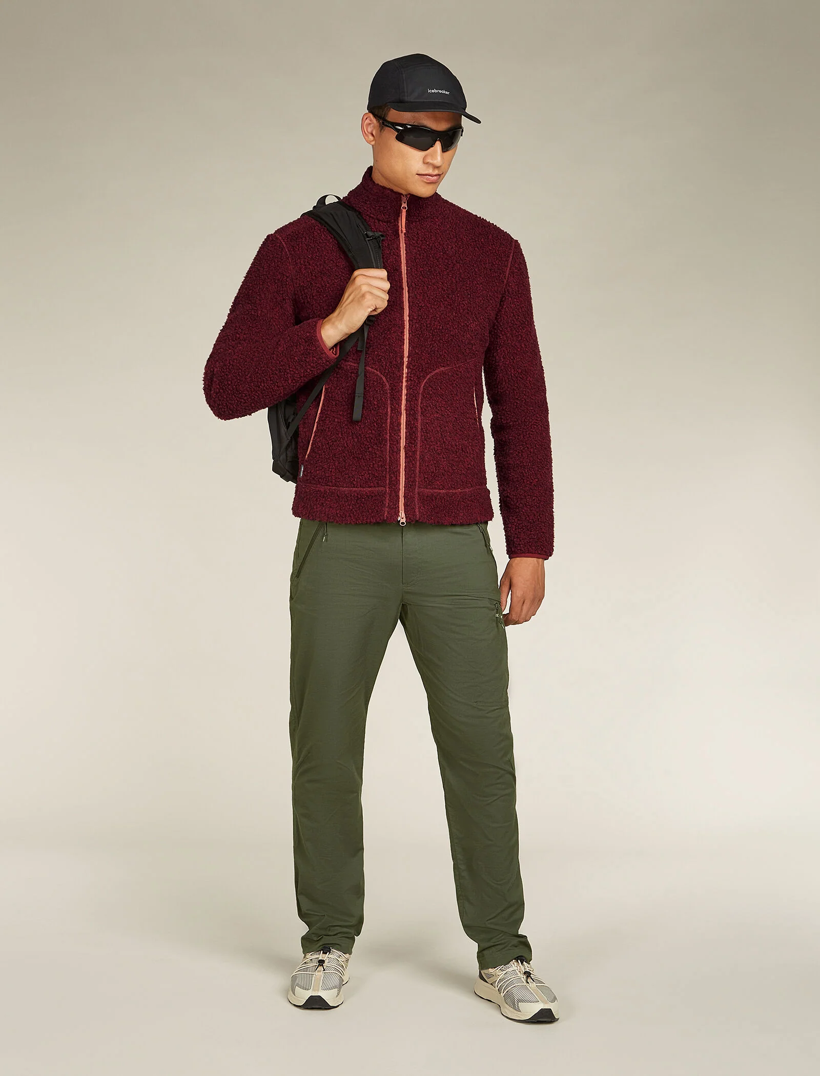 Men's Merino Blend 960 RealFleece™ High Pile Long Sleeve Zip Jacket - Image 4