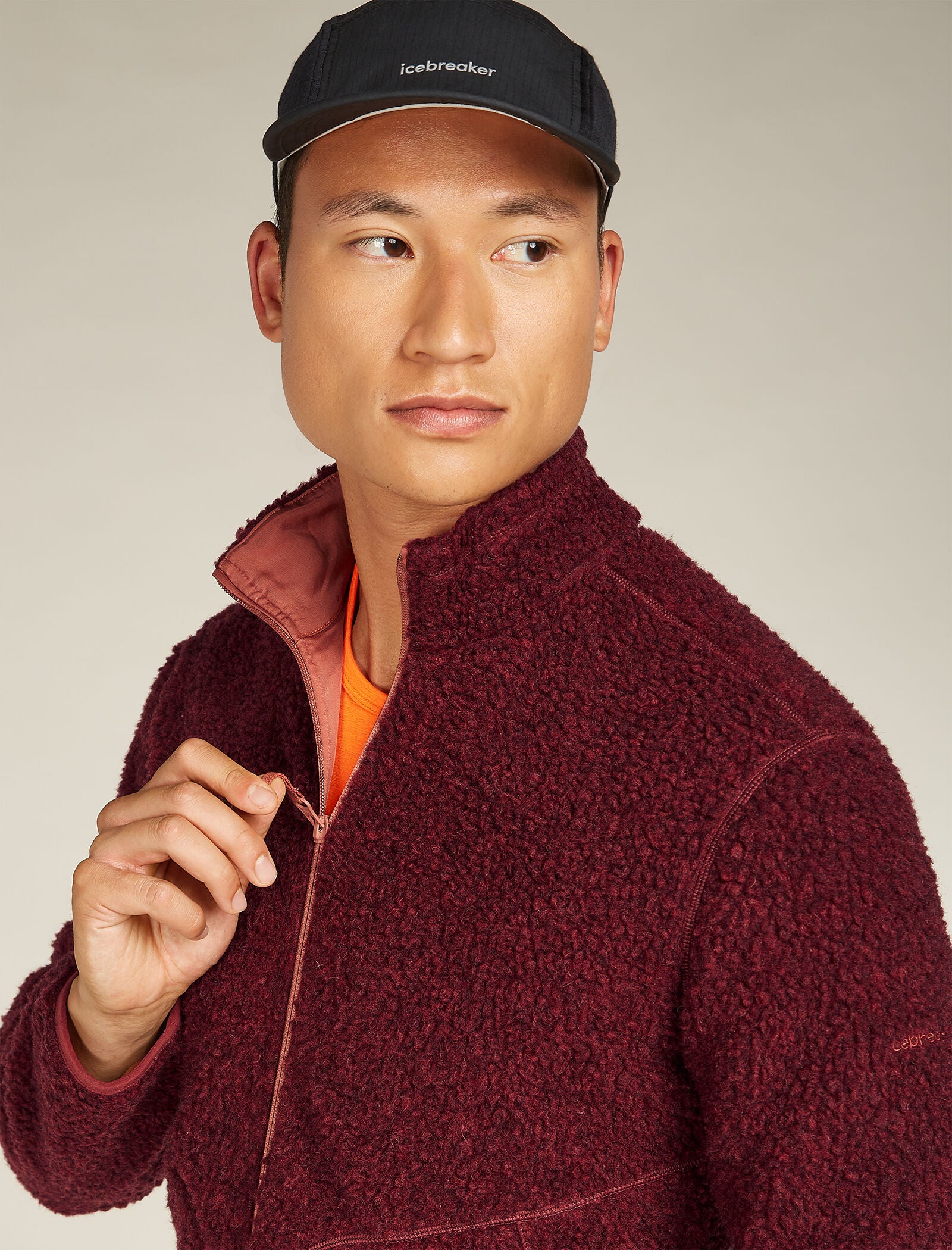 Men's Merino Blend 960 RealFleece™ High Pile Long Sleeve Zip Jacket - Image 5
