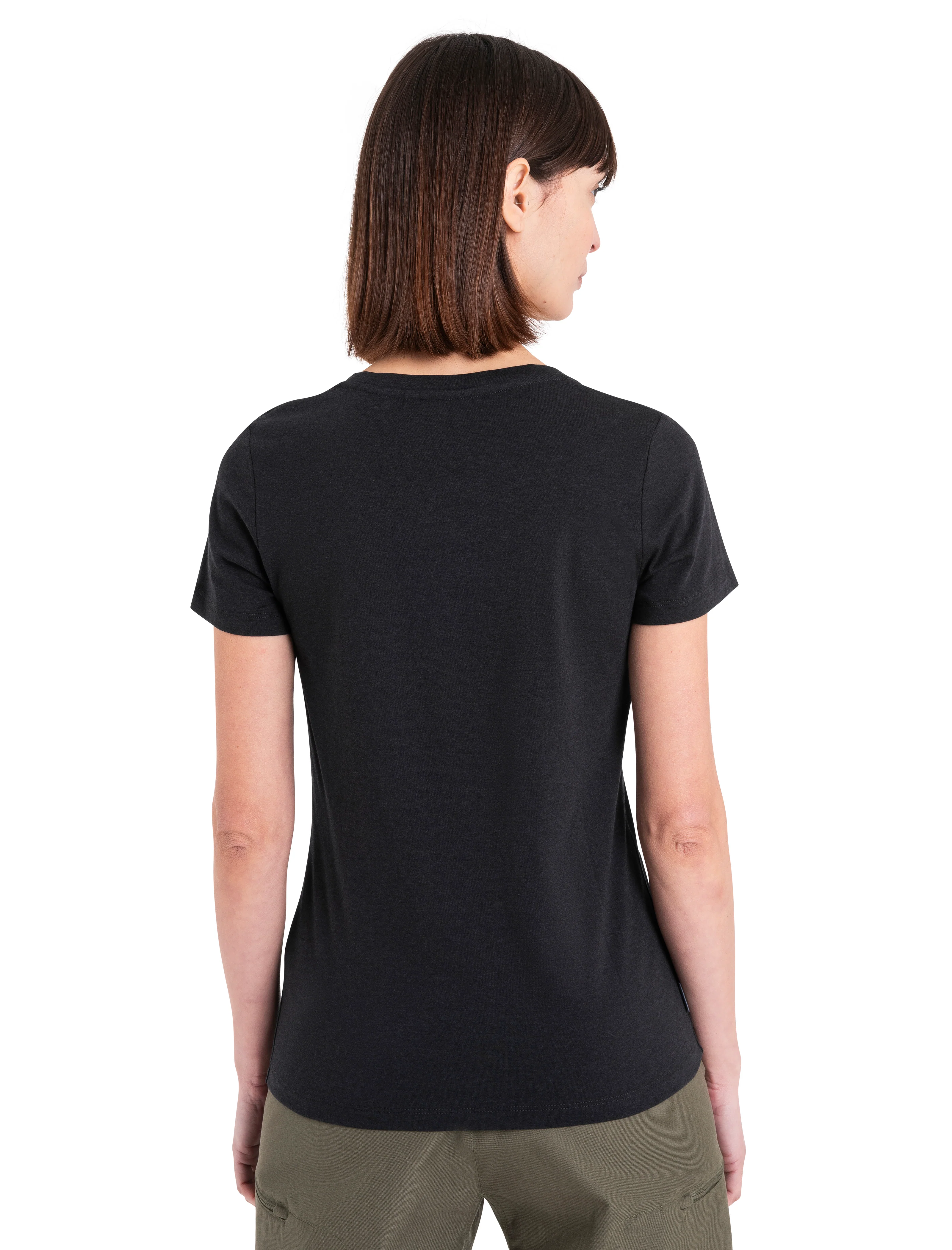 Women's Merino Blend Central Classic T-Shirt Glacial Flow Logo - Image 2