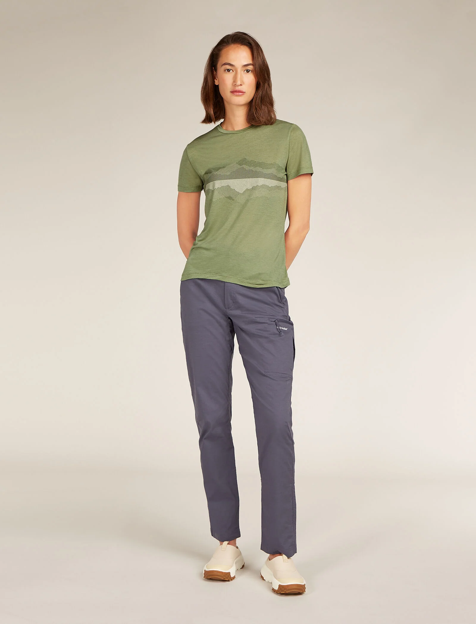 Women's Merino Blend Core Short Sleeve T-Shirt Cook Reflected - Image 3