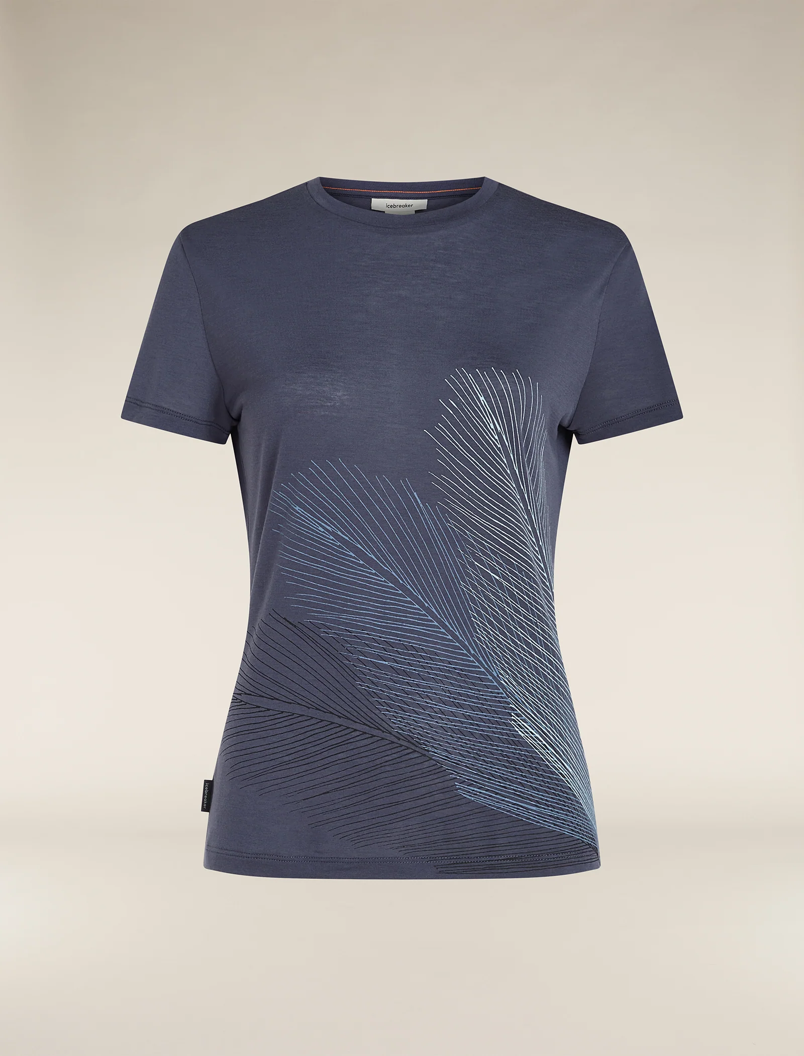 Women's Merino Blend Core Short Sleeve T-Shirt Plume - Image 6