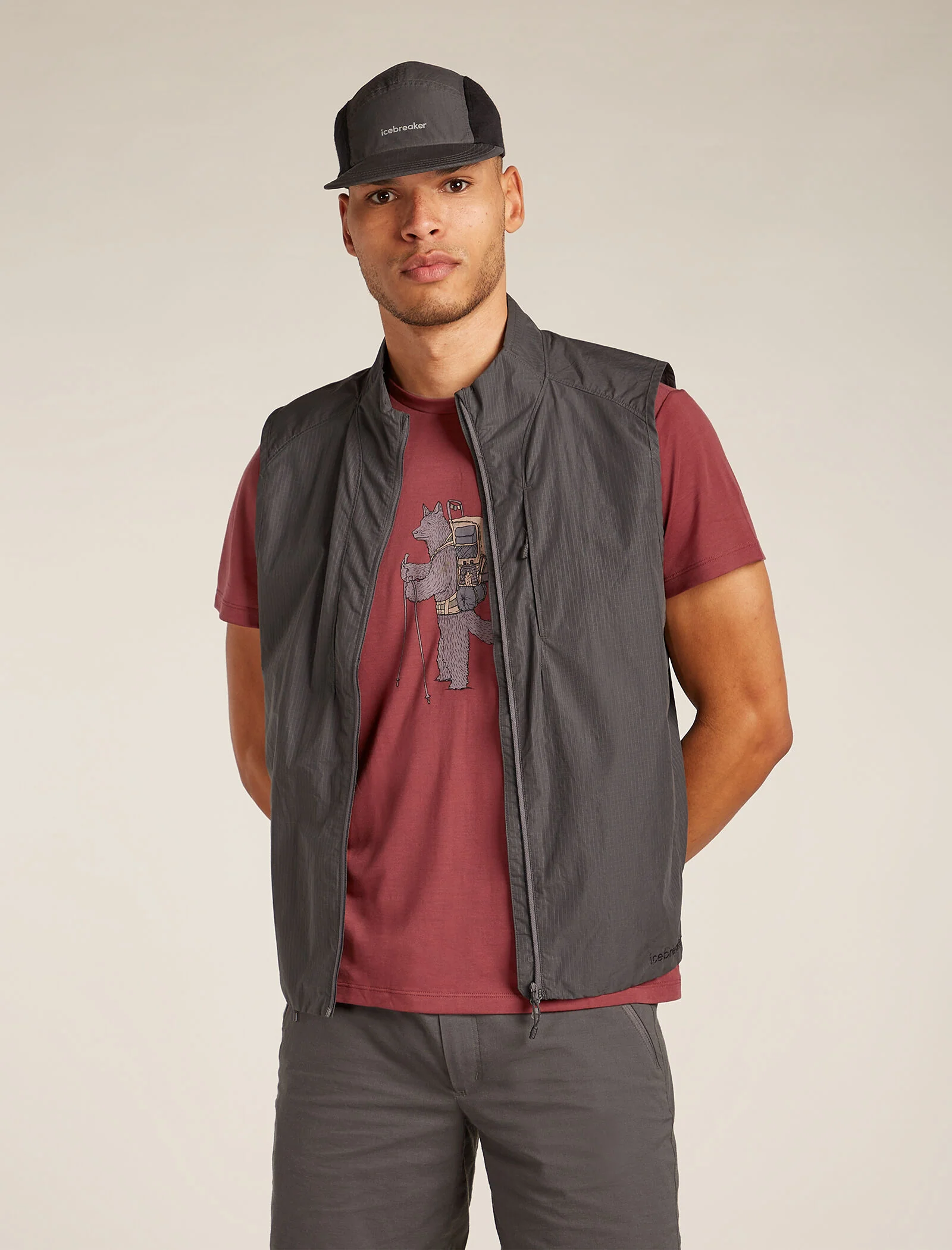 Men's Merino Blend Core Short Sleeve T-Shirt Tech Head - Image 4