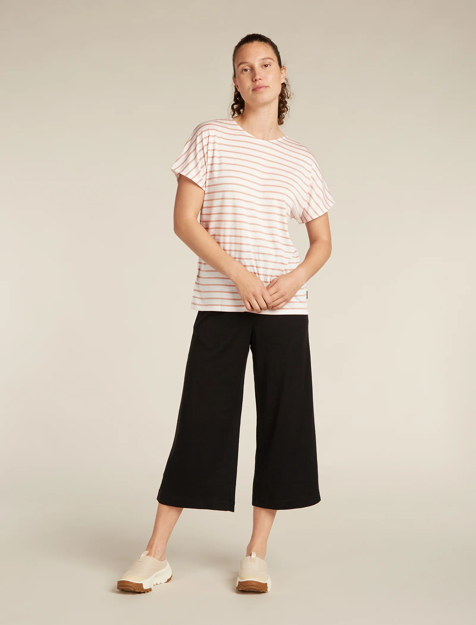 Women's Merino Blend Drayden Reversible Top Stripe - Image 3
