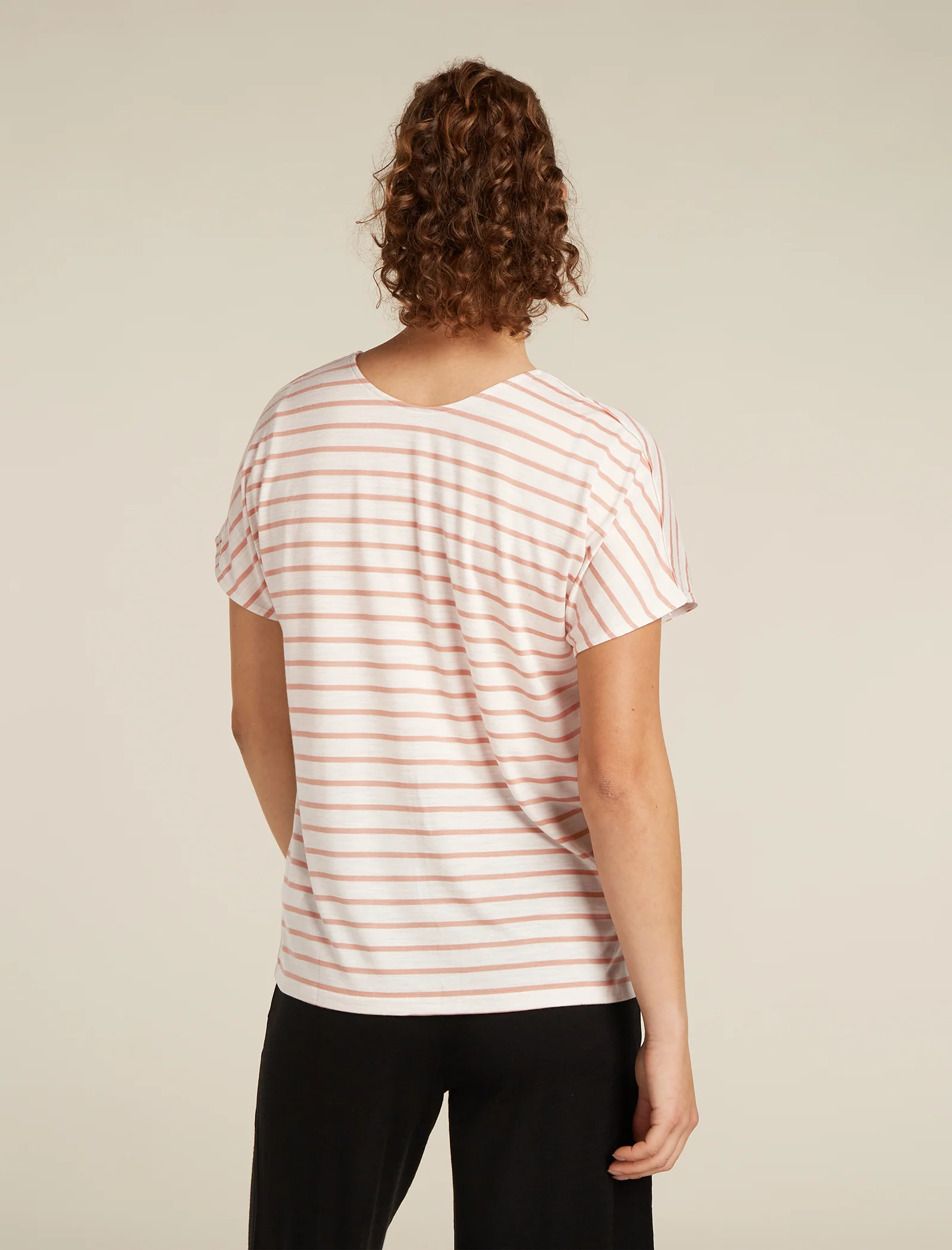 Women's Merino Blend Drayden Reversible Top Stripe - Image 6