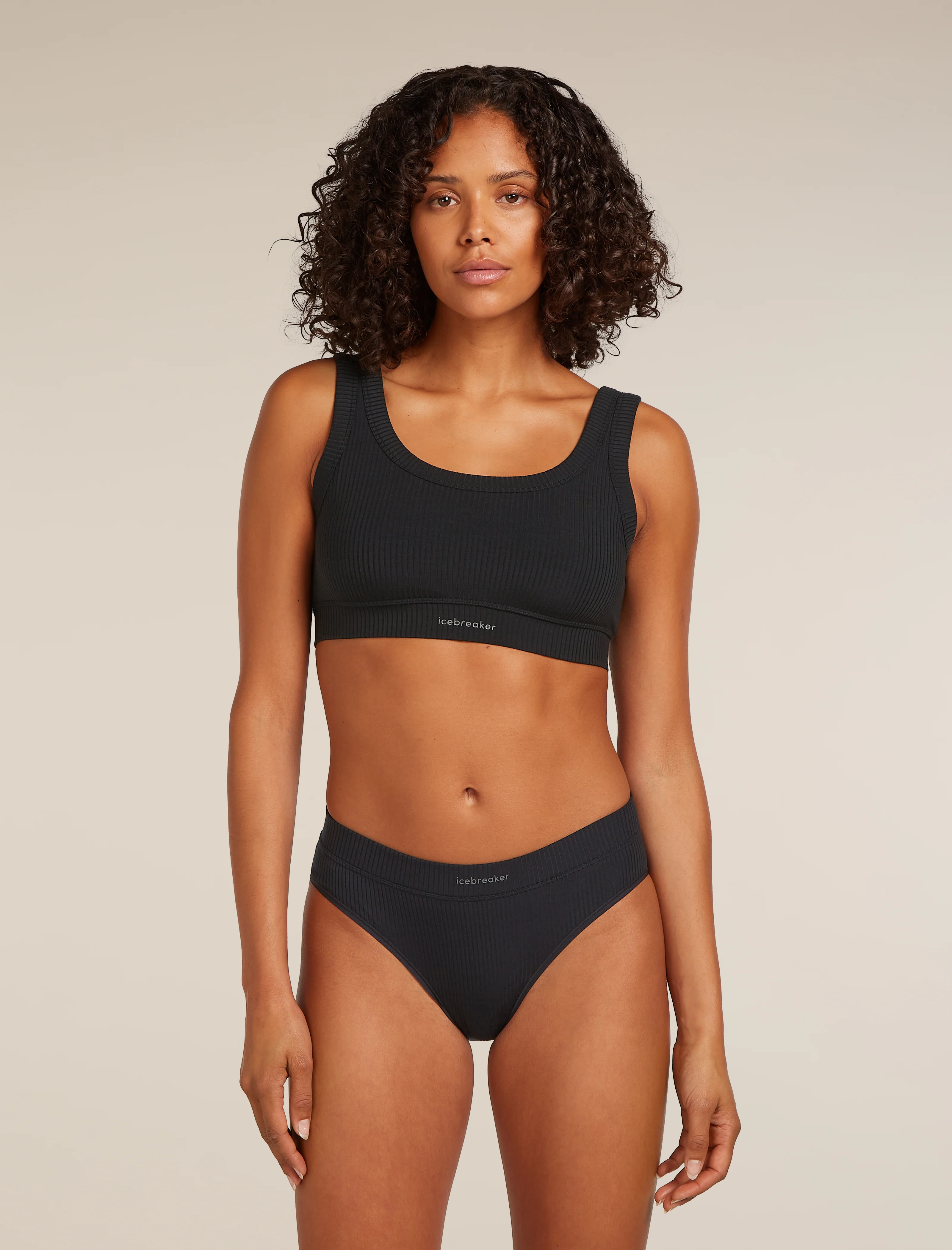 Rib Lotus Bra