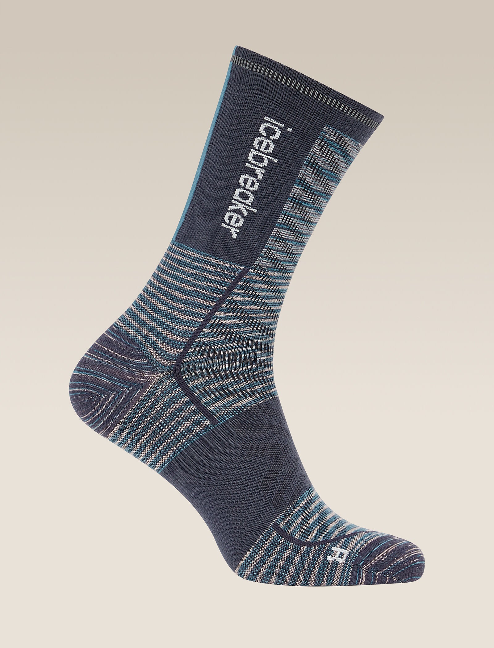 Men Run+ Crew Socks Fusion Dye - Image 4