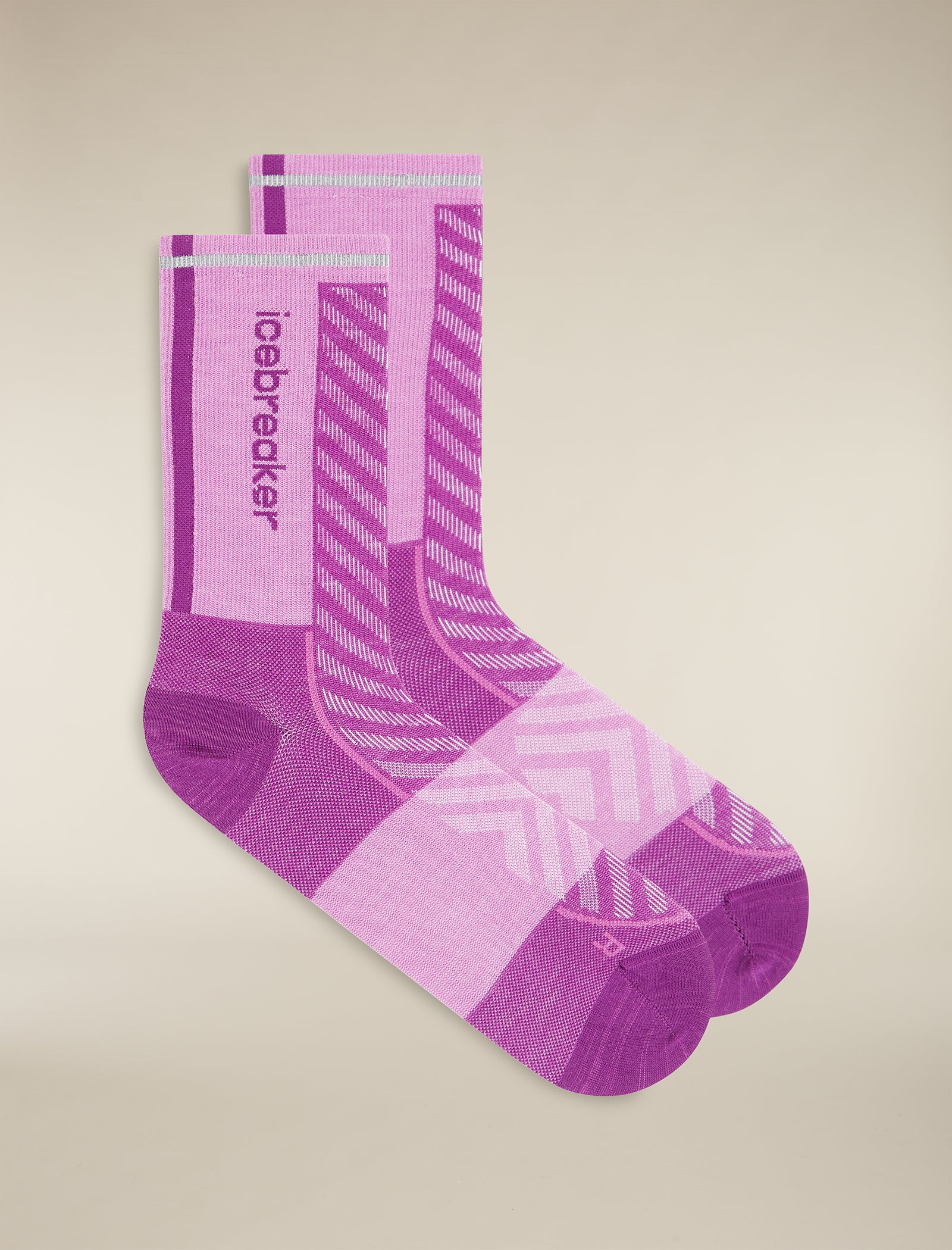 Women's Merino Blend Run+ Ultralight Crew Socks - Image 3