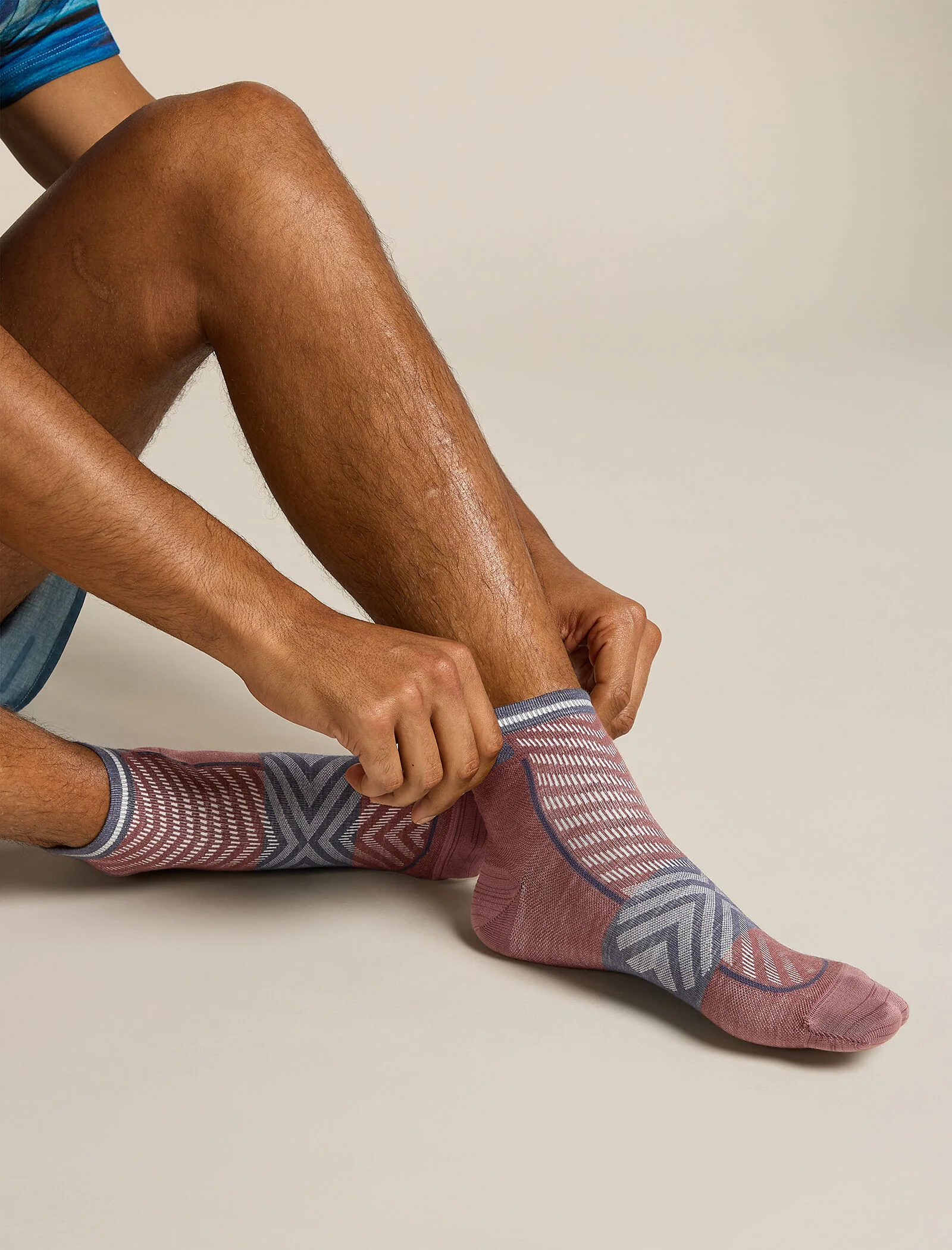 Men's Merino Blend Run+ Ultralight Mini Socks - Image 2