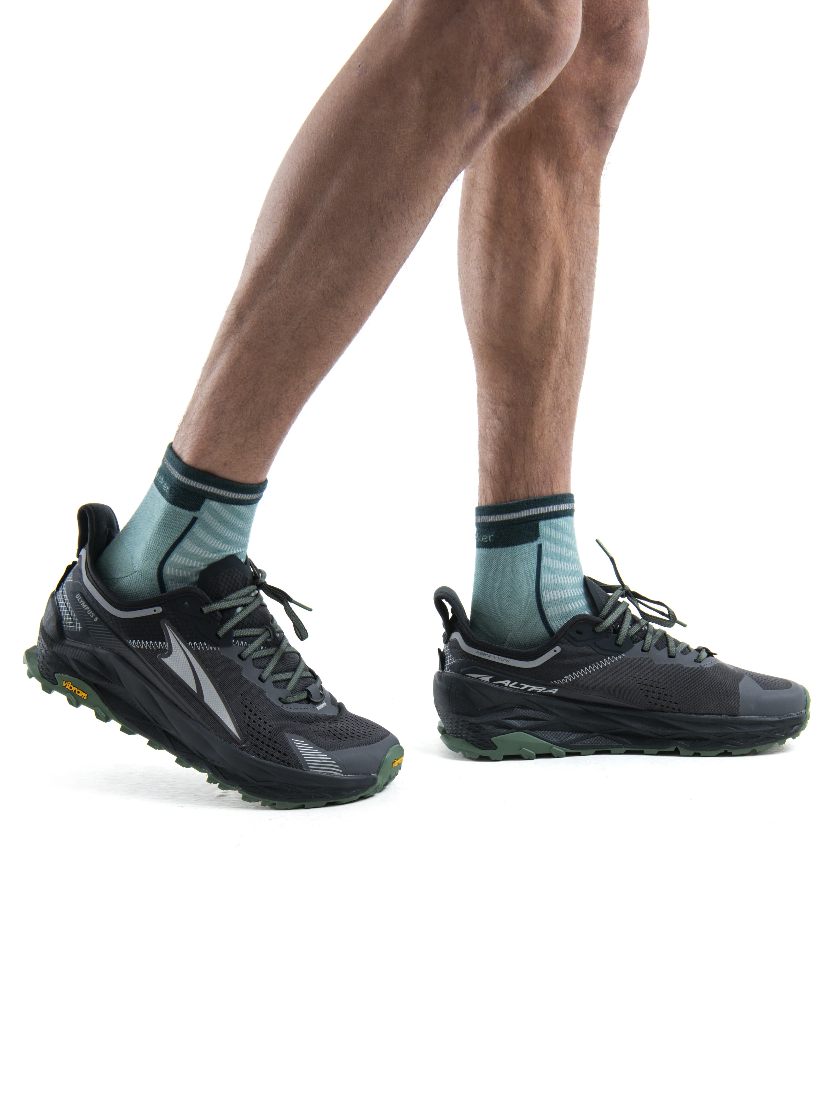Men's Merino Blend Run+ Ultralight Mini Socks - Image 2