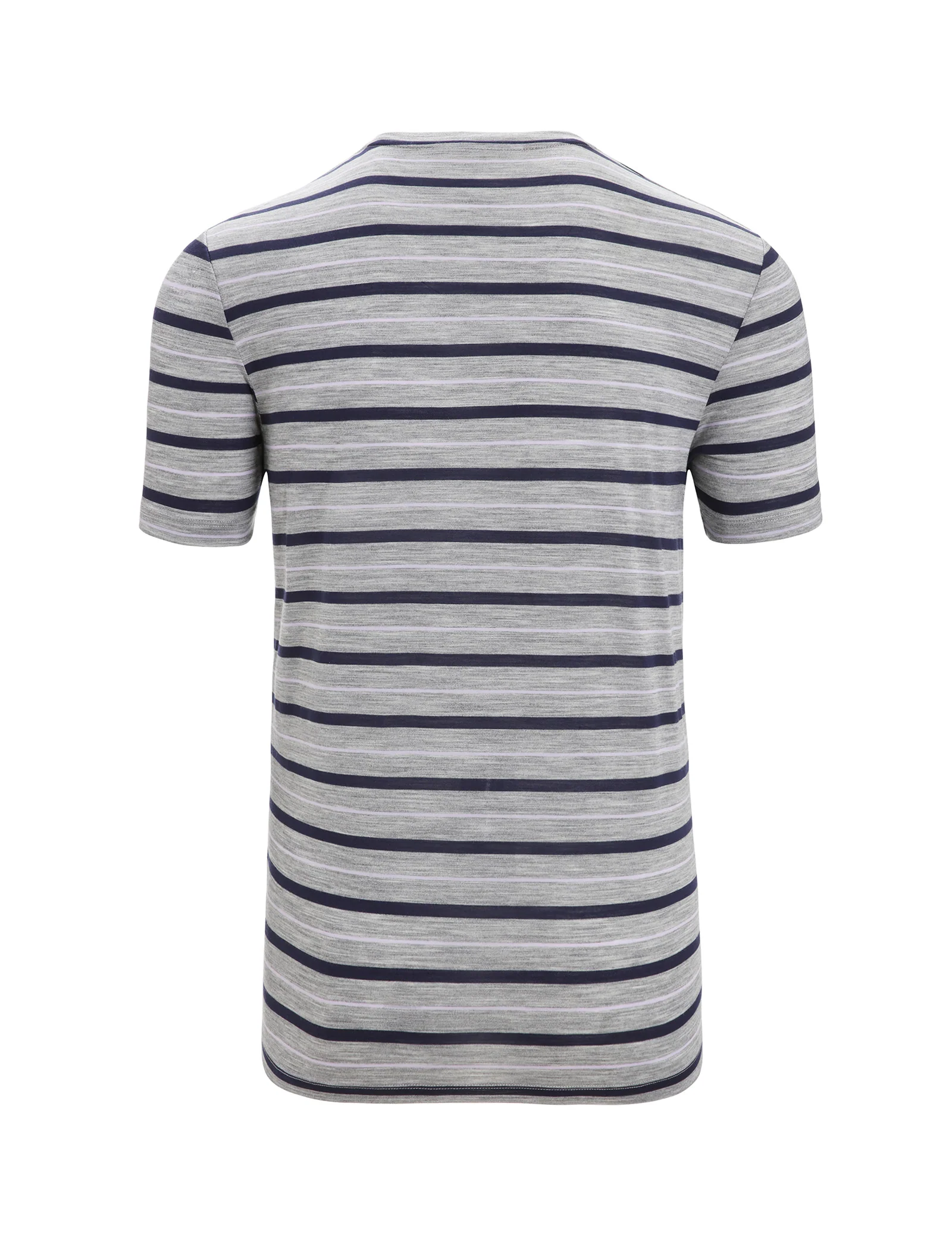 Men's Merino Blend Wave T-Shirt Stripe - Image 6