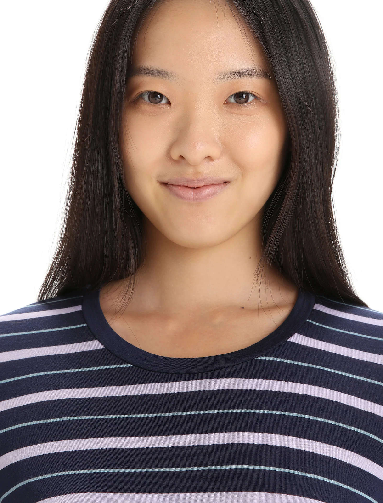 Women's Merino Blend Wave T-Shirt Stripe - Image 4