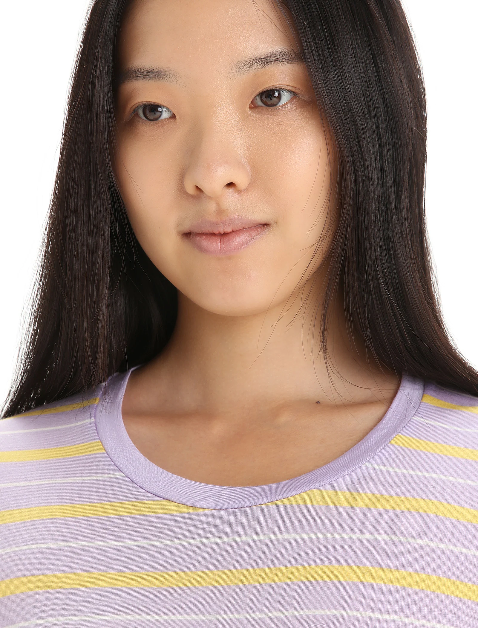 Women's Merino Blend Wave T-Shirt Stripe - Image 4