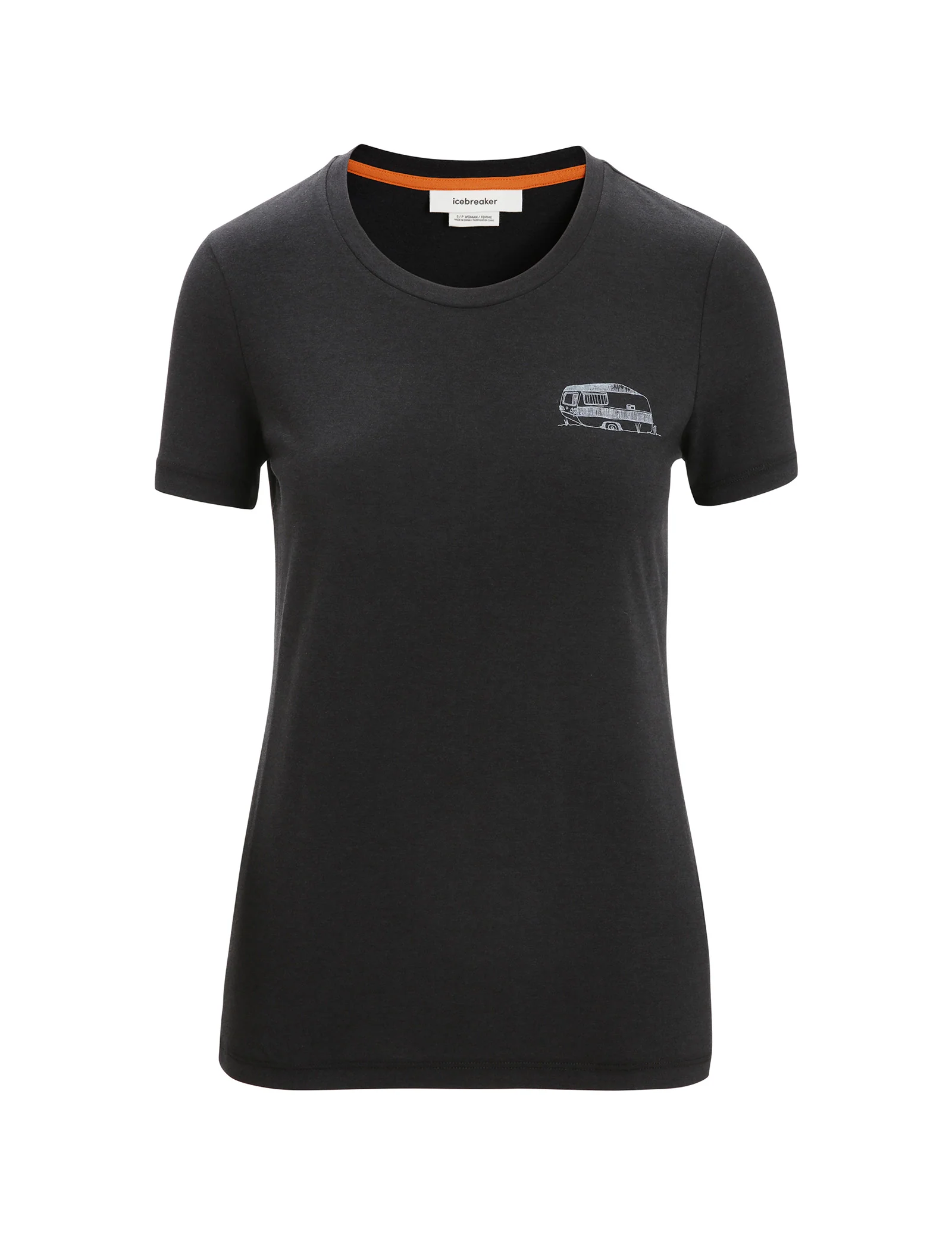 Women's Merino Central Classic Short Sleeve T-Shirt Caravan Life - Image 6
