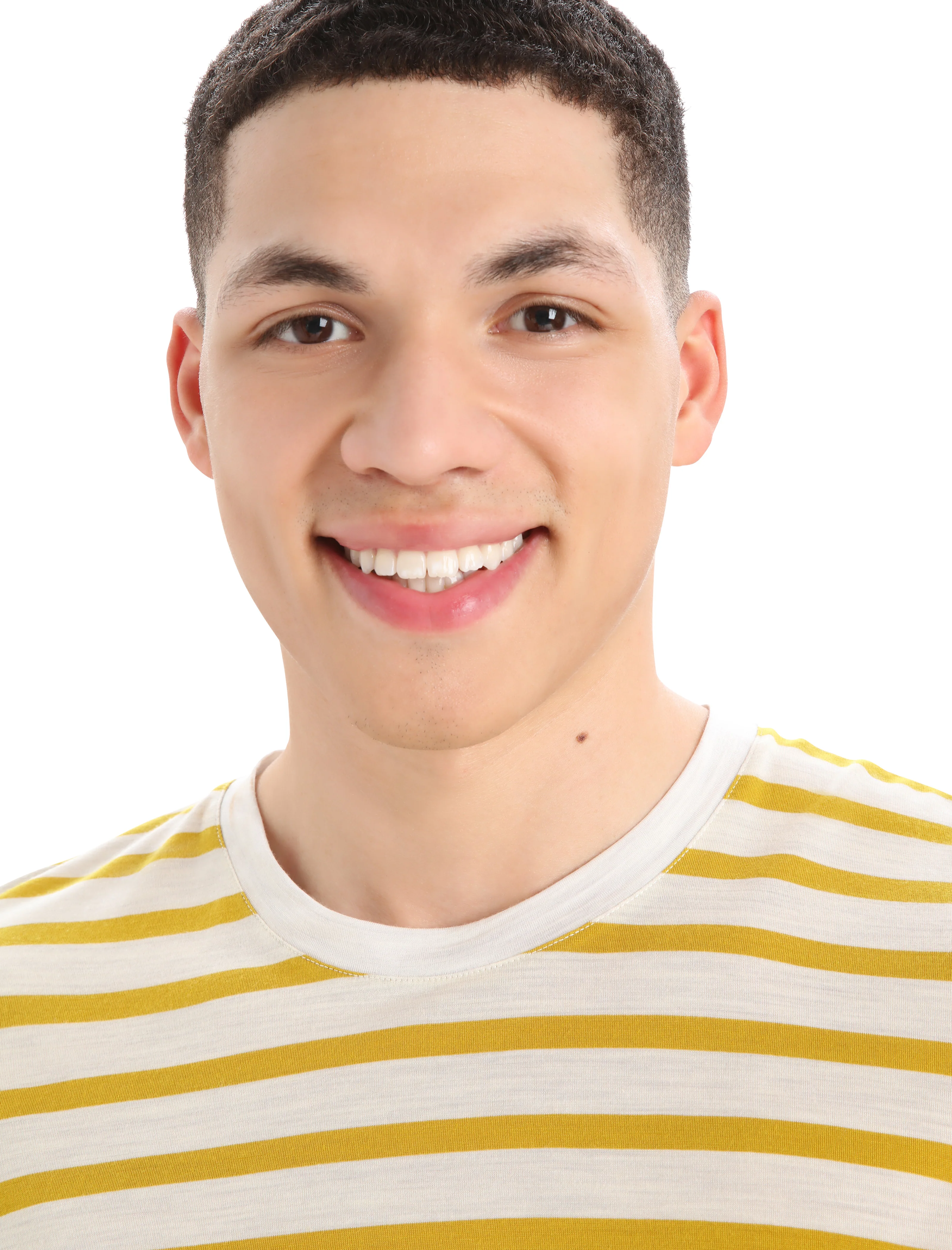 Men's Merino Drayden Short Sleeve T-Shirt Stripe - Image 4