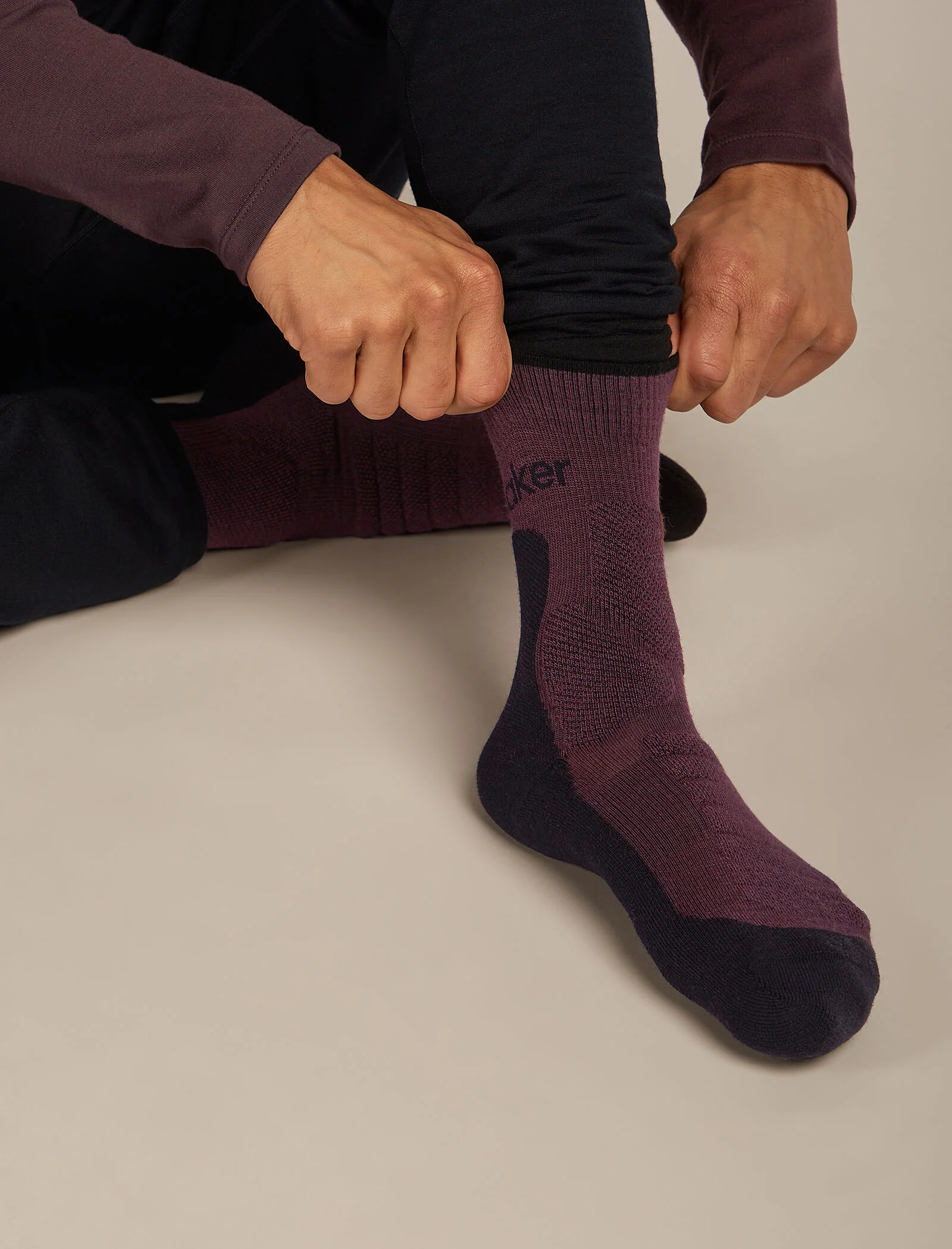 Men Hike+ Crew Socks - Image 2