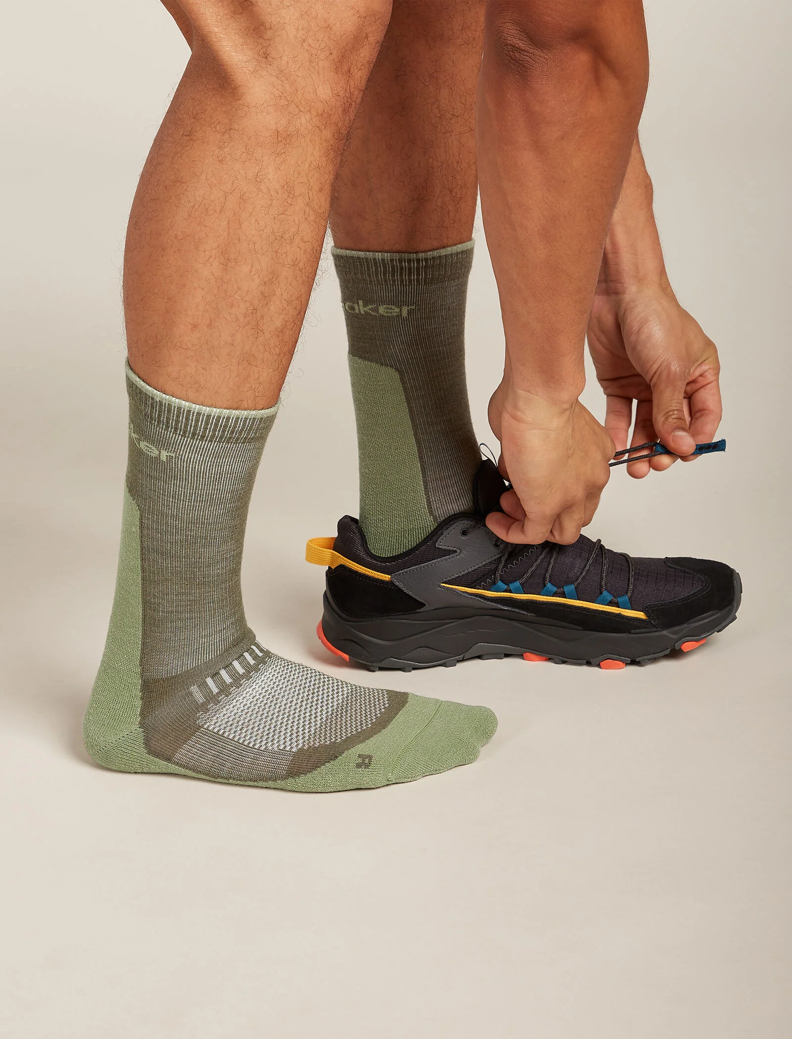 Men's Merino Hike+ Light Crew Socks