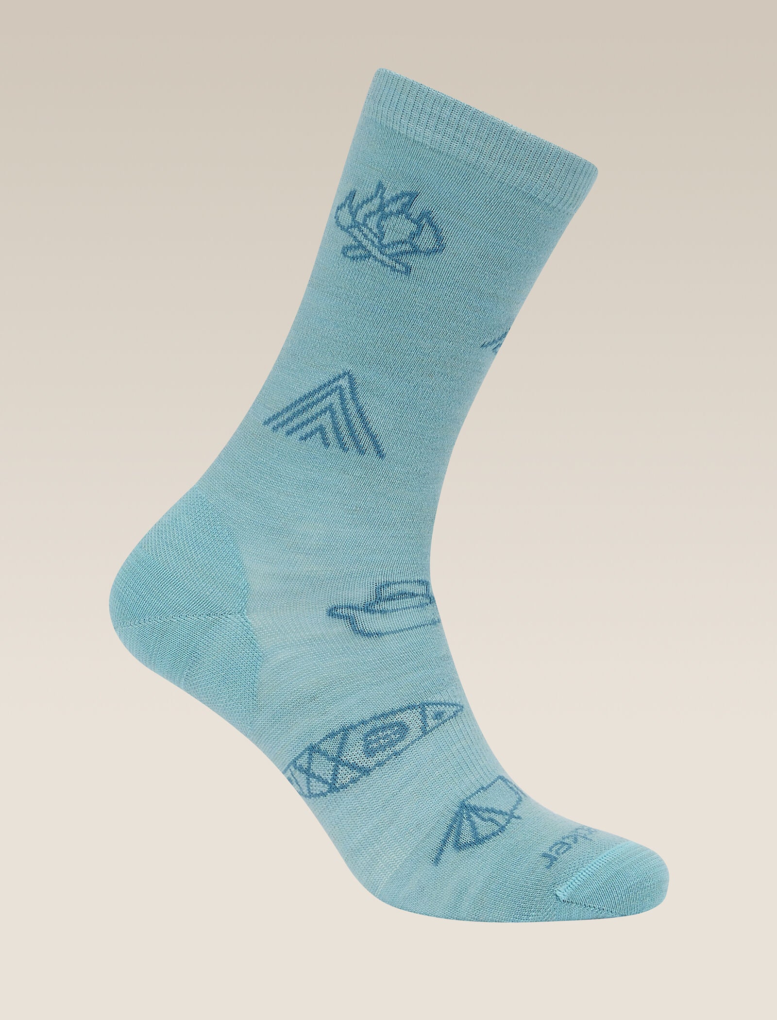 Women Lifestyle Crew Socks Camp Essentials - Image 4