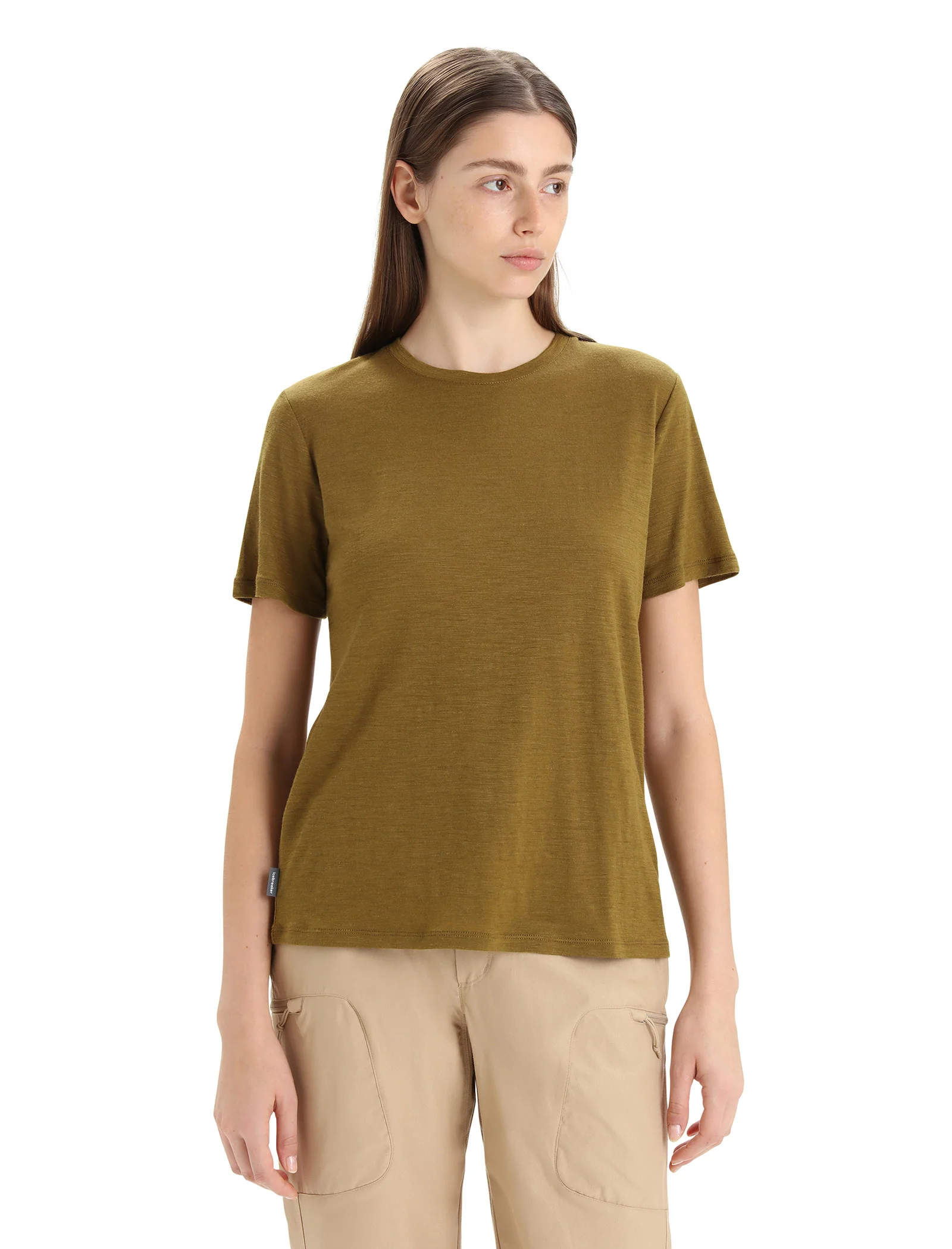 Women's Merino Linen Short Sleeve T-Shirt