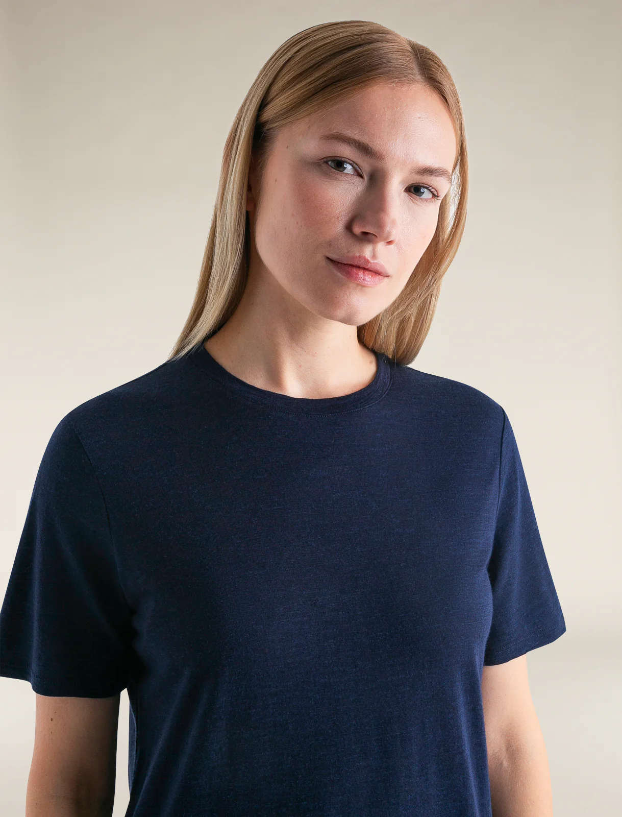 Women's Merino Linen Short Sleeve T-Shirt - Image 6
