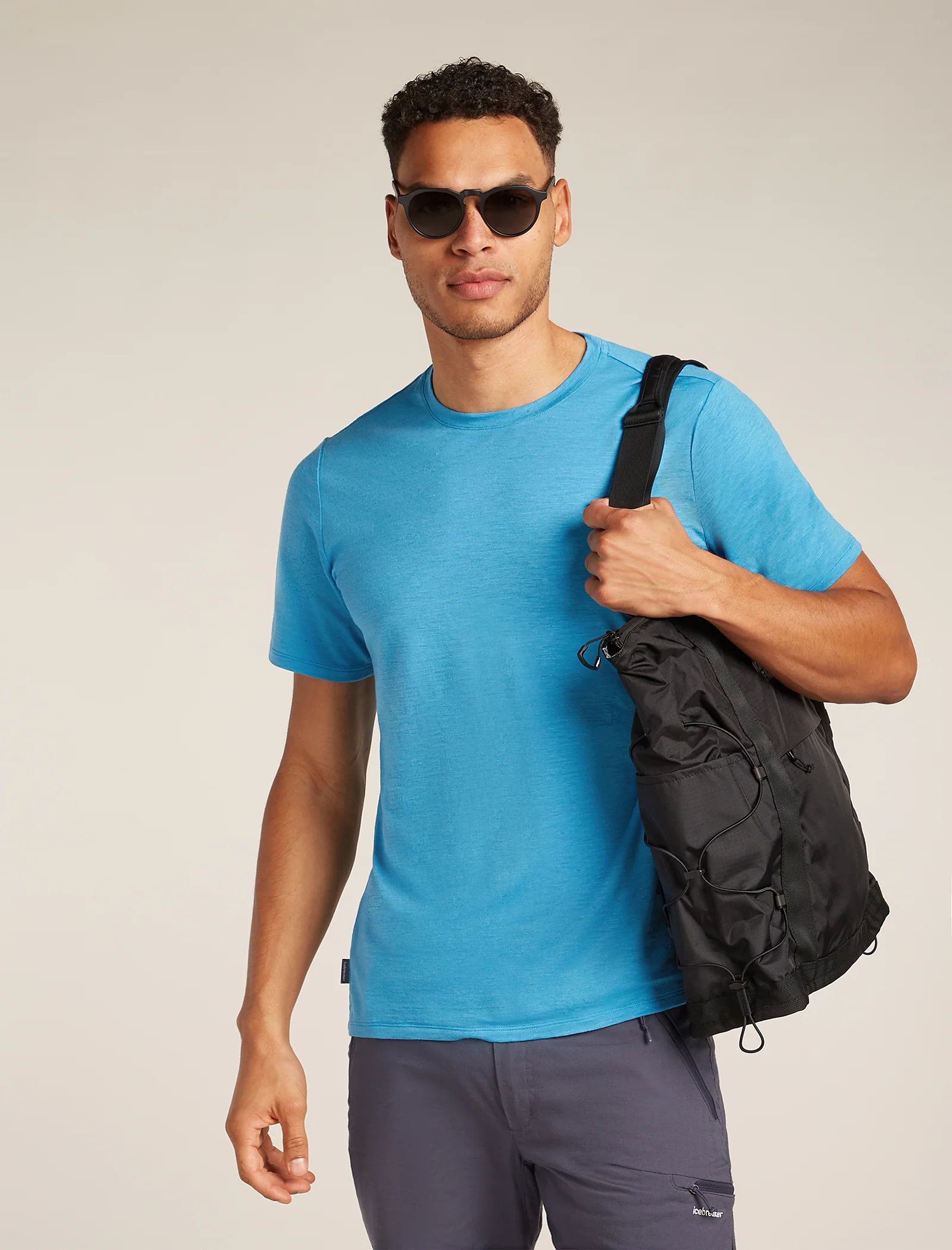 Men's Merino Linen Short Sleeve T-Shirt - Image 4
