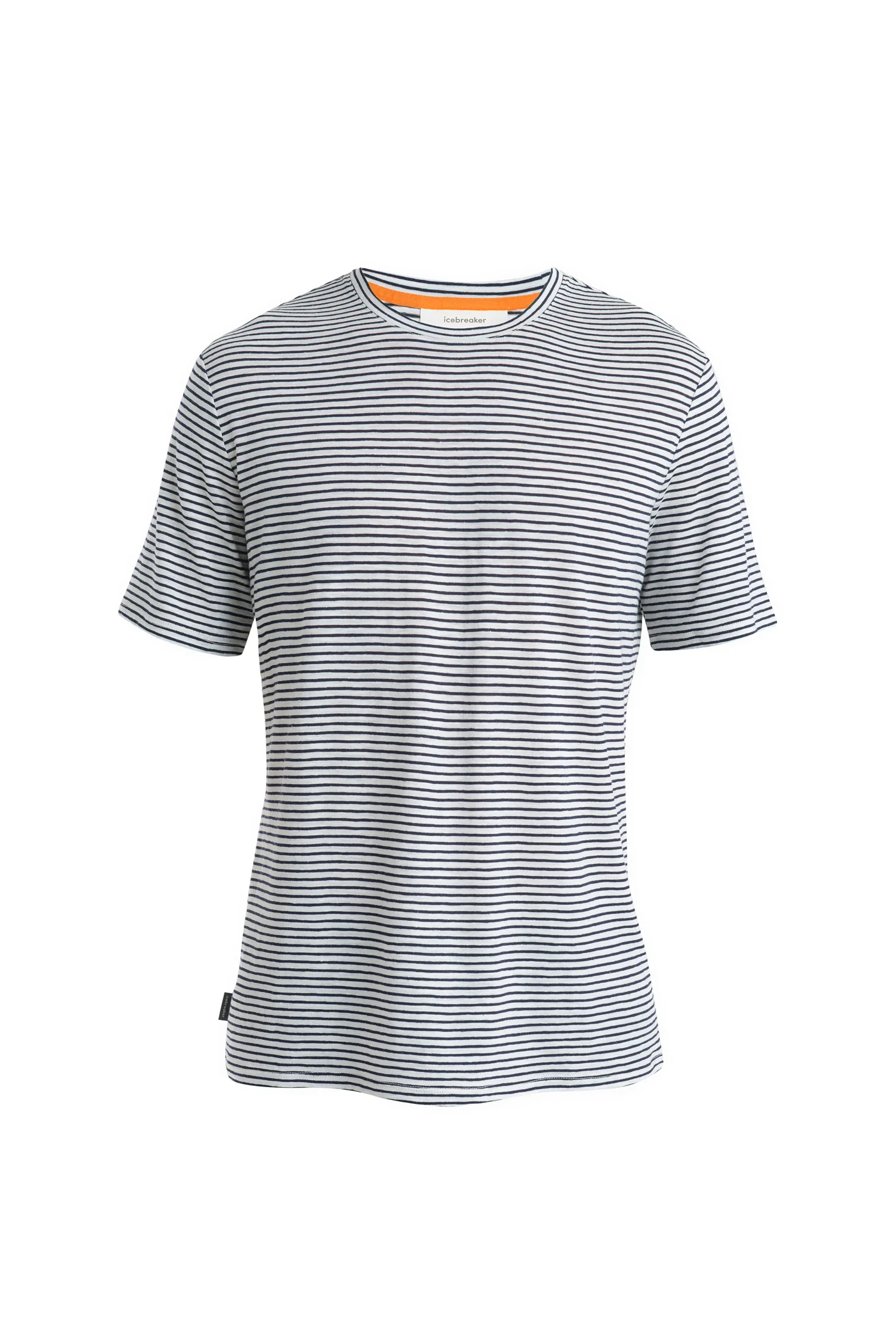 Men's Merino Linen T-Shirt Stripe - Image 6