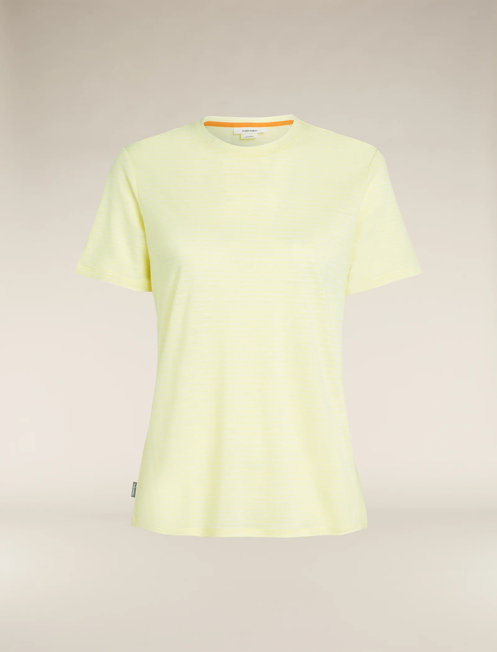 Women's Merino Linen T-Shirt Stripe - Image 6