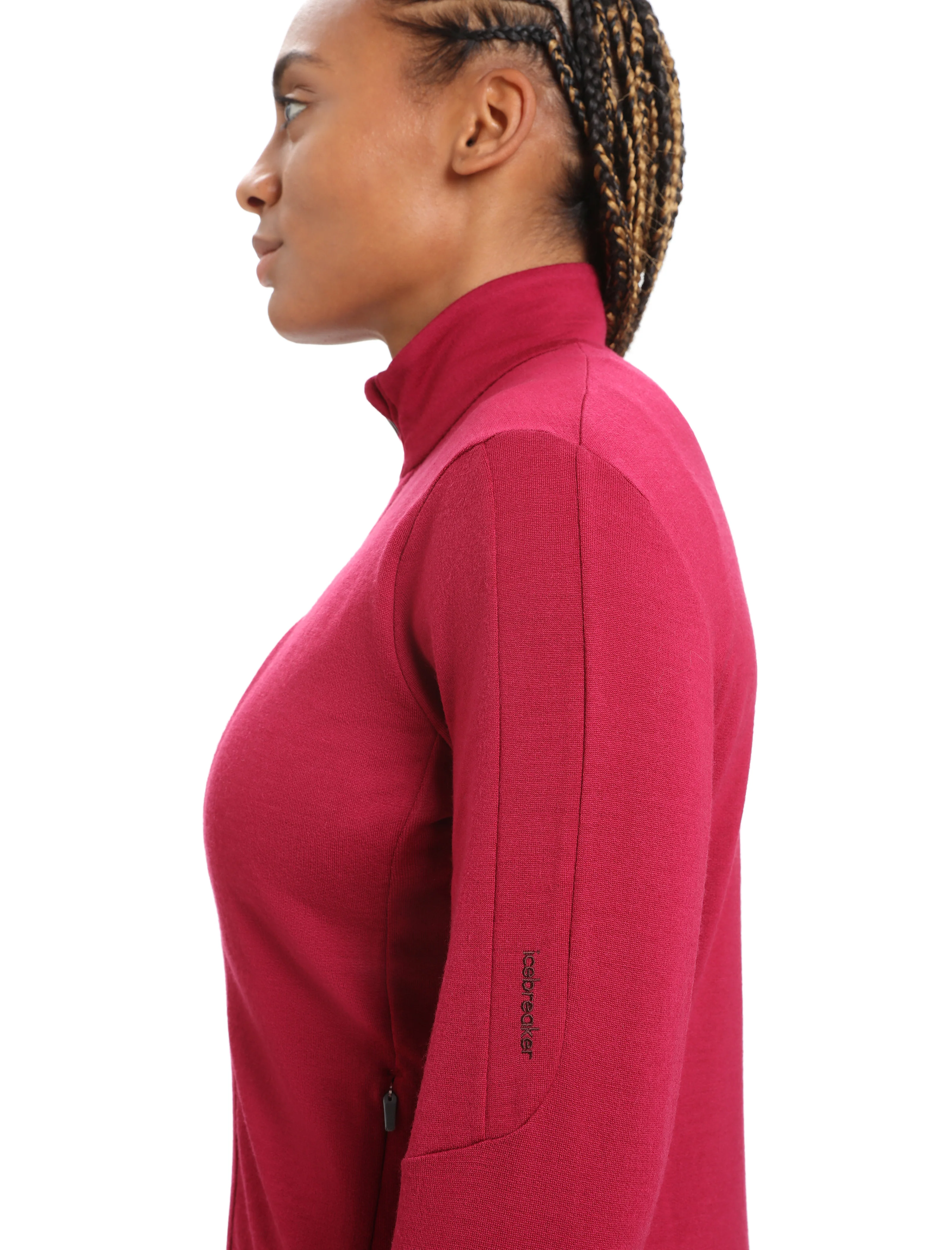 Women's Merino Quantum III Long Sleeve Zip Jacket - Image 5