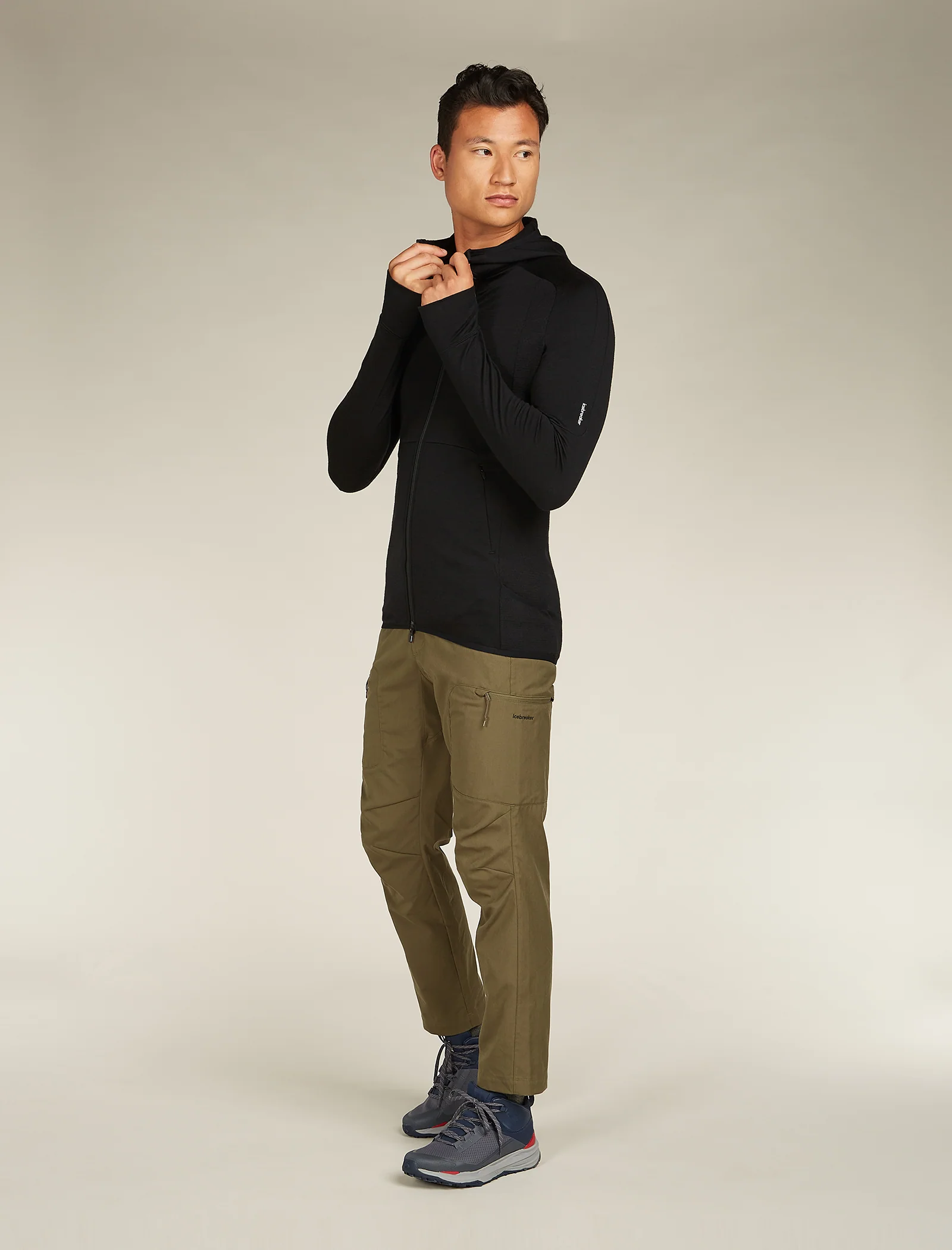 Men's Merino Quantum ZoneKnit⢠Long Sleeve Zip Hoodie - Image 3