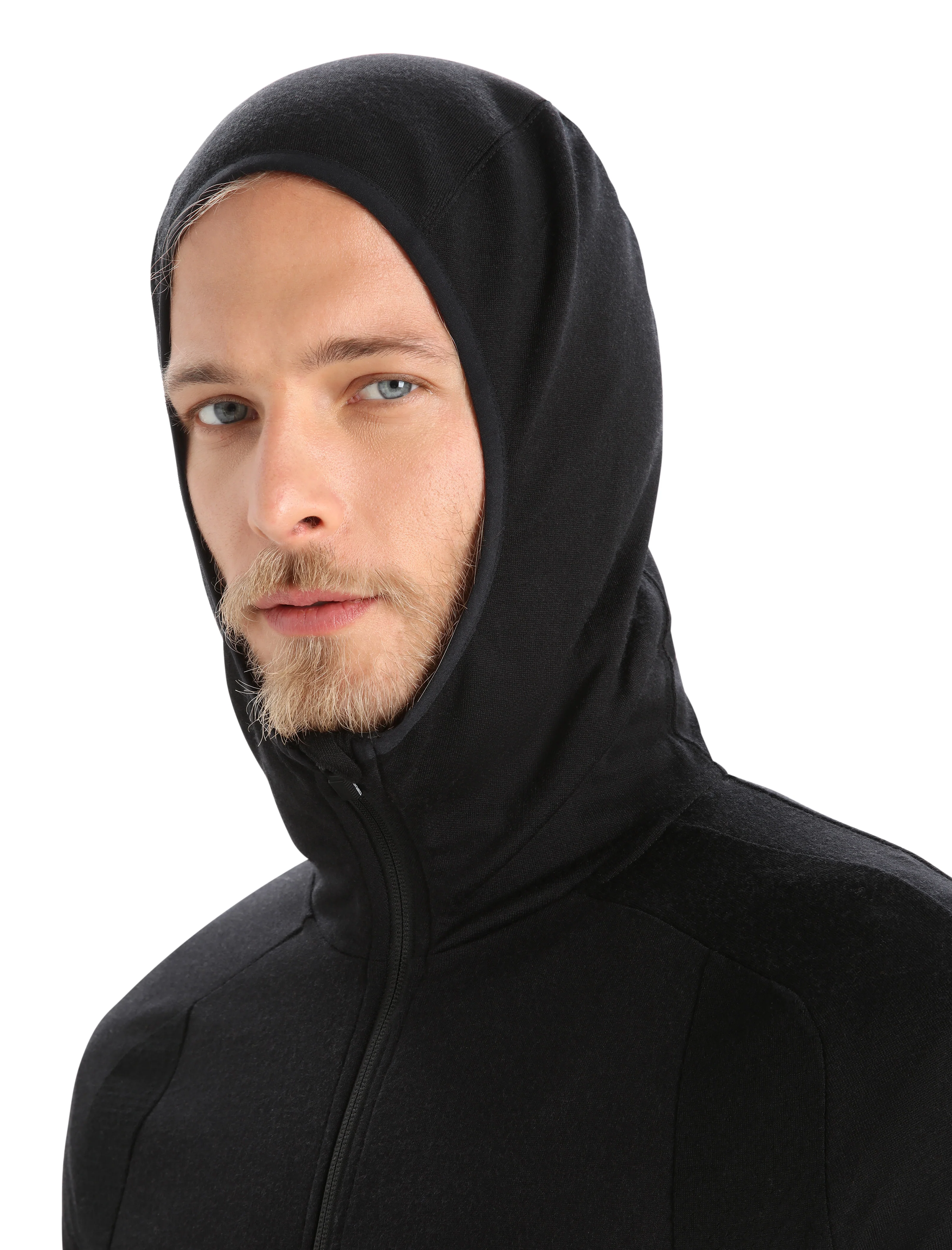 Men's Merino Quantum ZoneKnit⢠Long Sleeve Zip Hoodie - Image 6