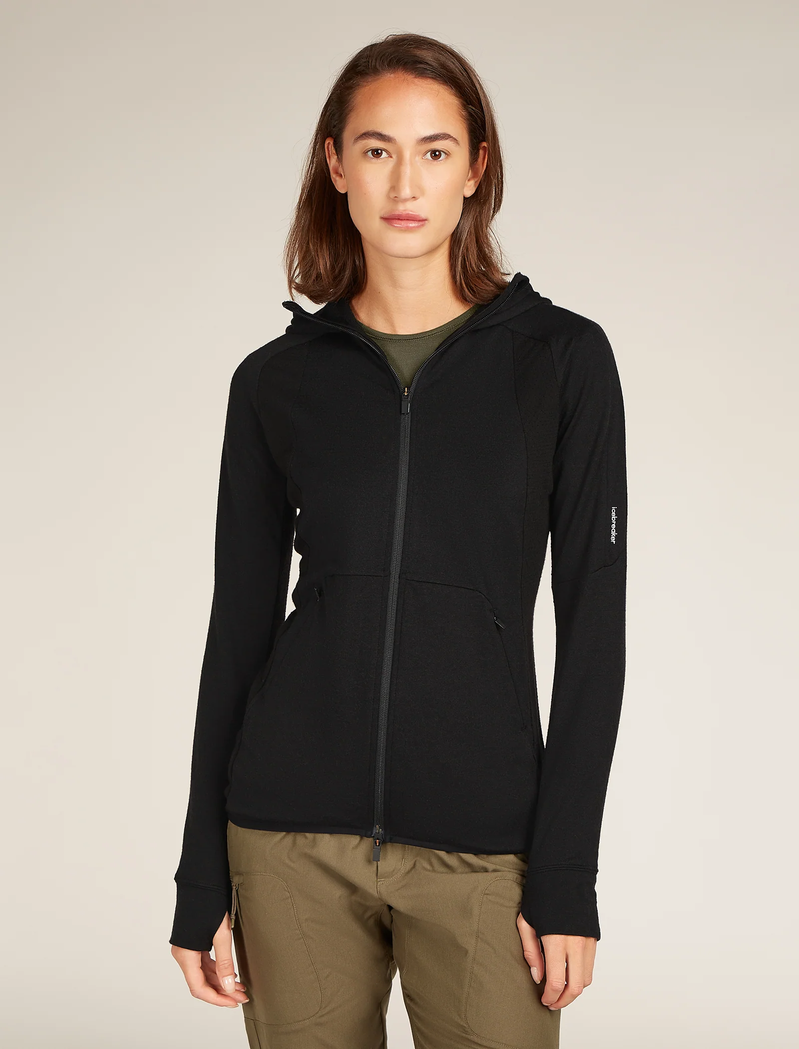 Women's Merino Quantum ZoneKnit™ Long Sleeve Zip Hoodie