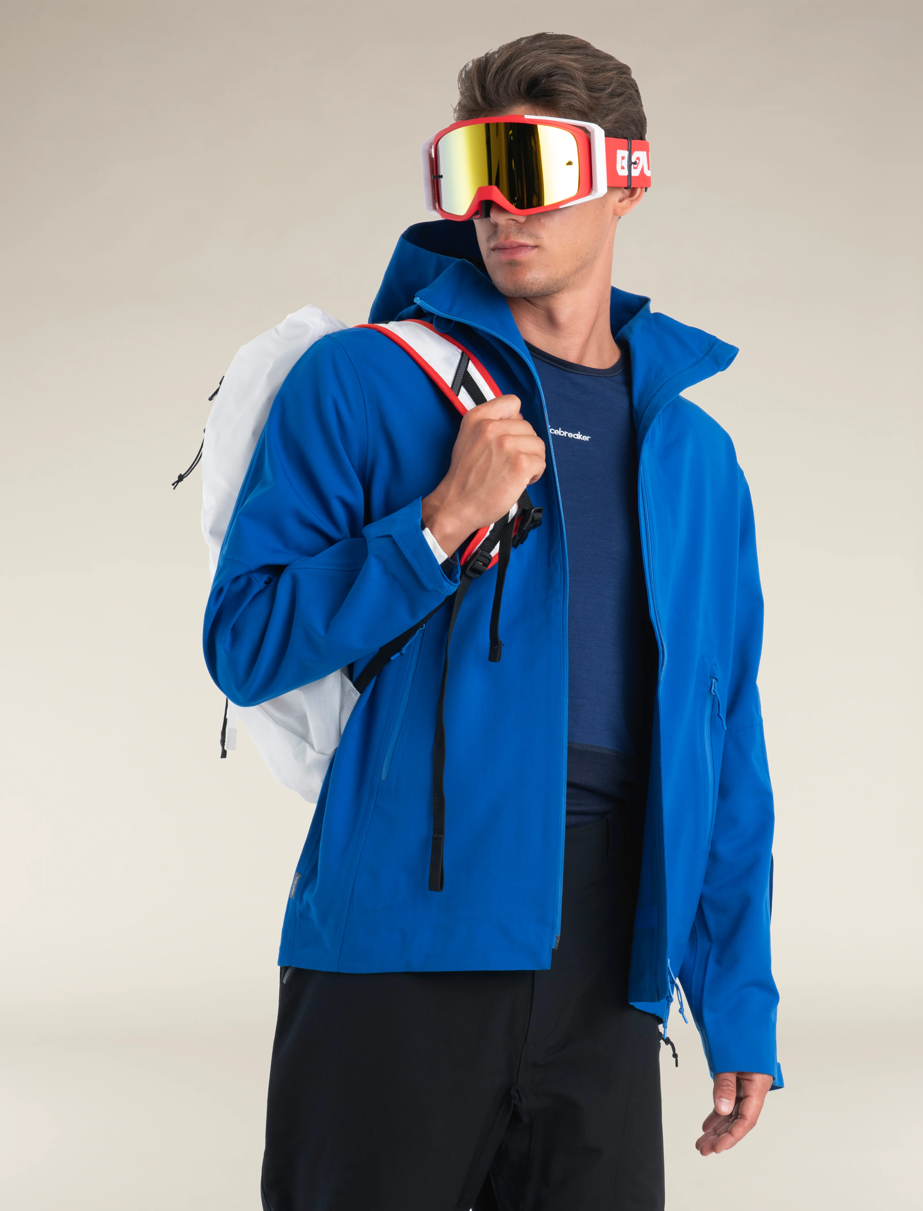Men's Merino Shell+™ Peak Hooded Jacket - Image 7
