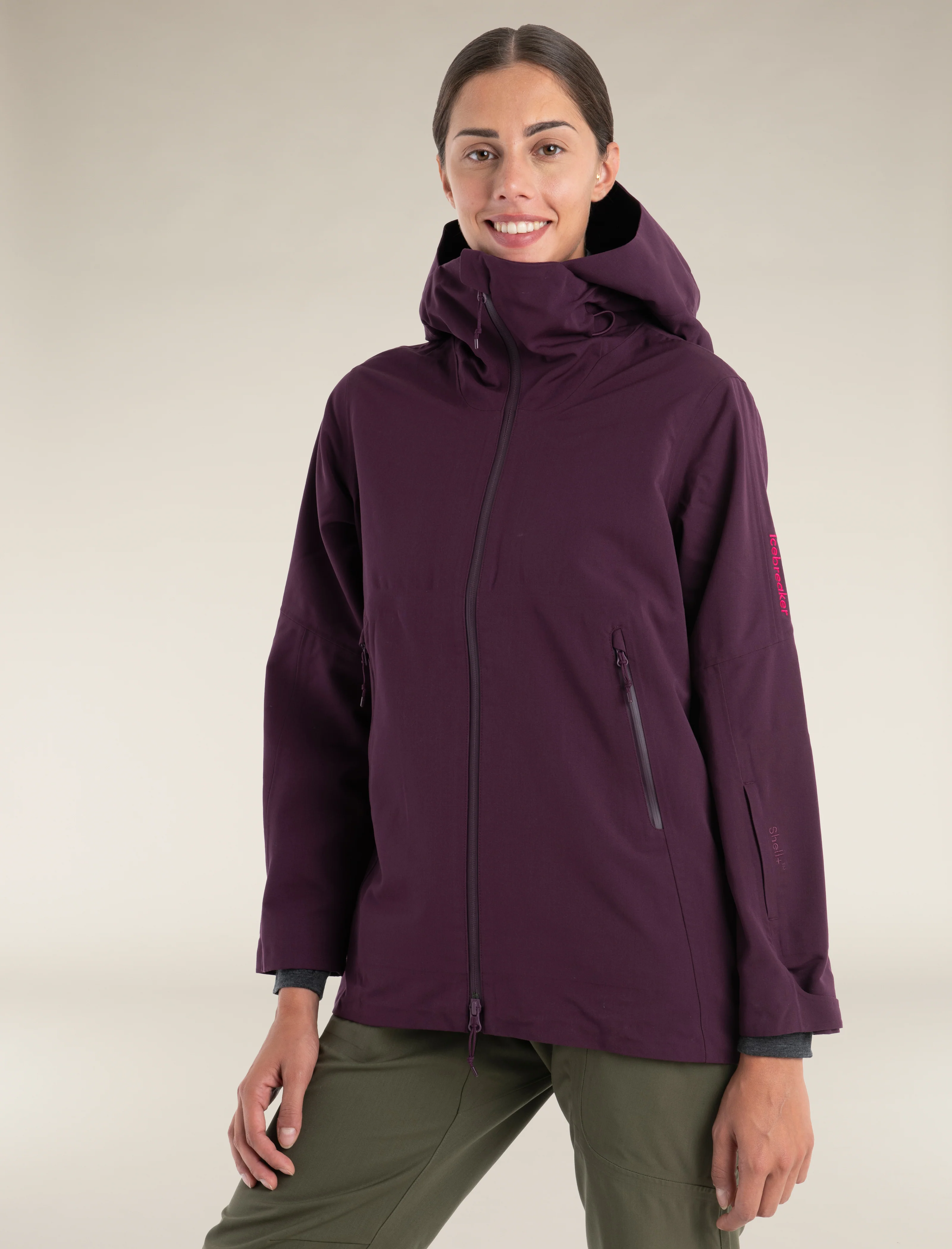 Women's Merino Shell+â„¢ Peak Hooded Jacket