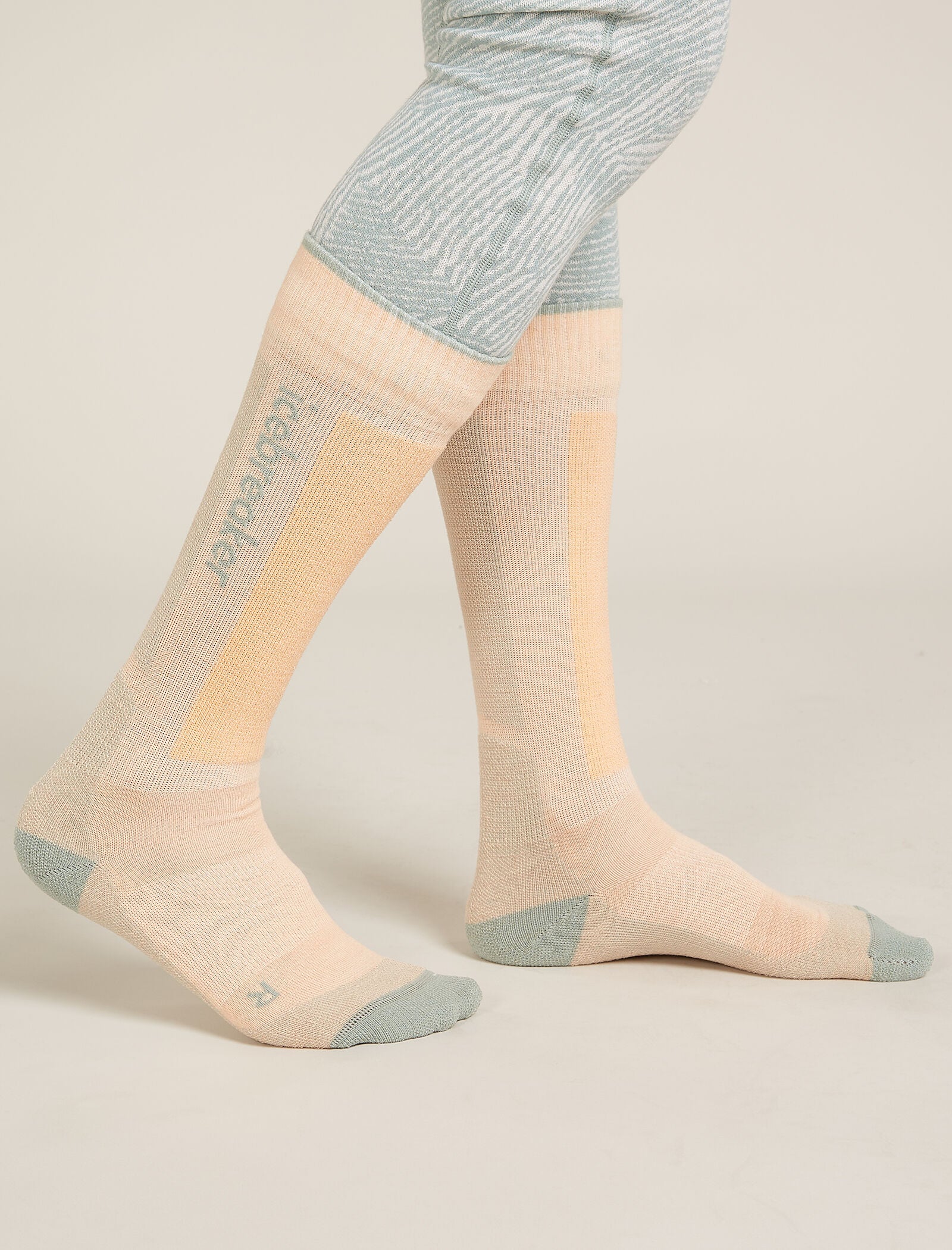Women's Merino Ski+ Light Over The Calf Socks - Image 2