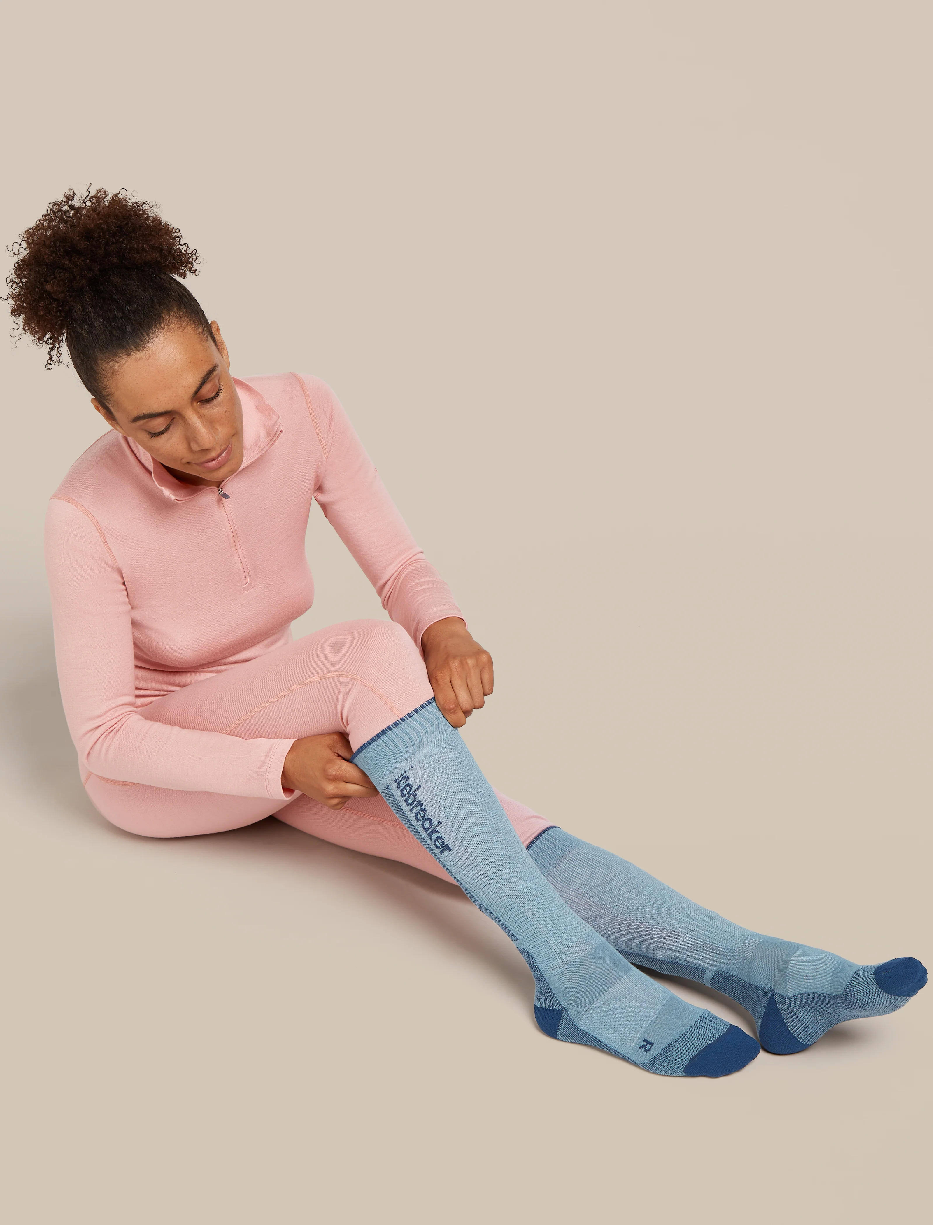 Women Ski+ Over the Calf Socks - Image 2