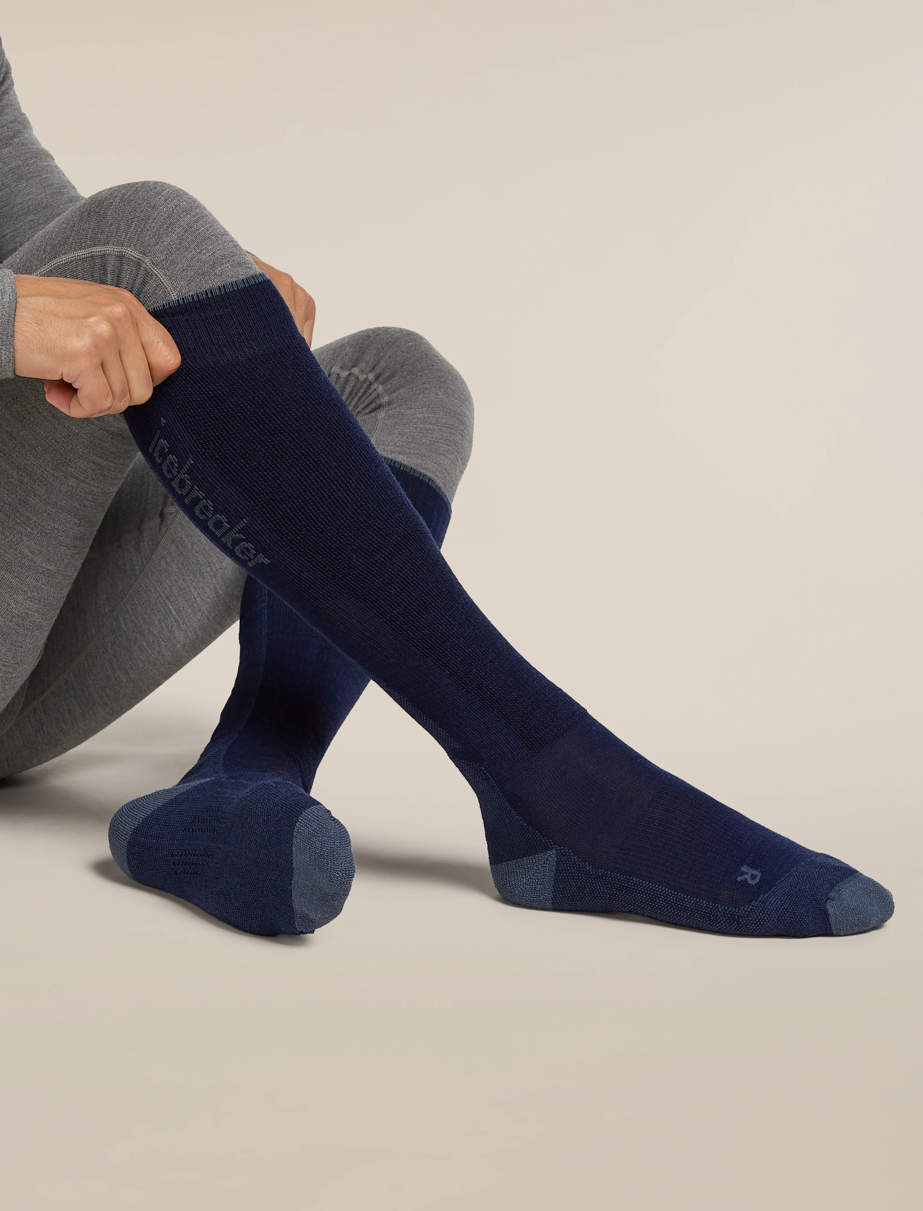 Men Ski+ Over the Calf Socks - Image 2