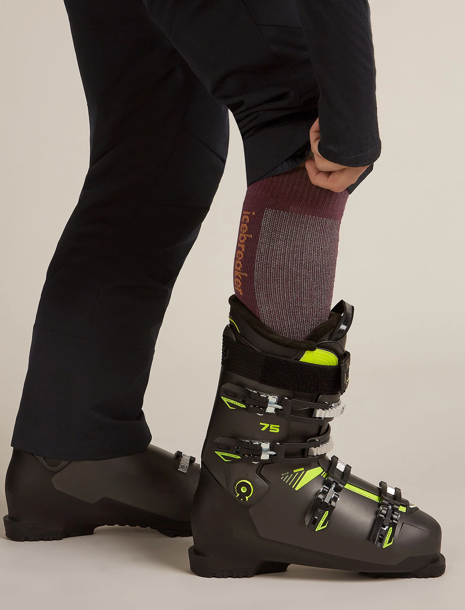 Men Ski+ Over the Calf Socks