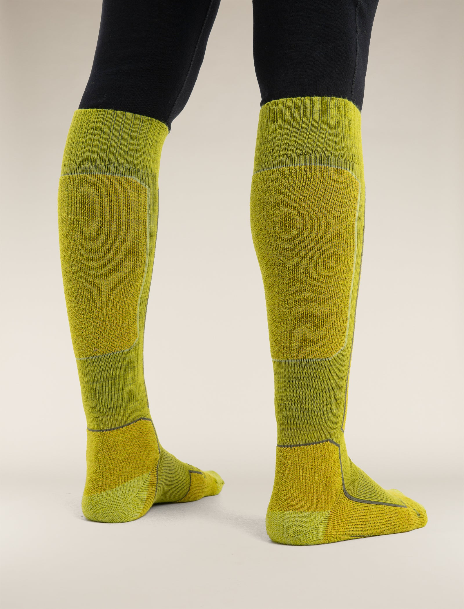 Men's Merino Ski+ Light Over the Calf Socks - Image 2