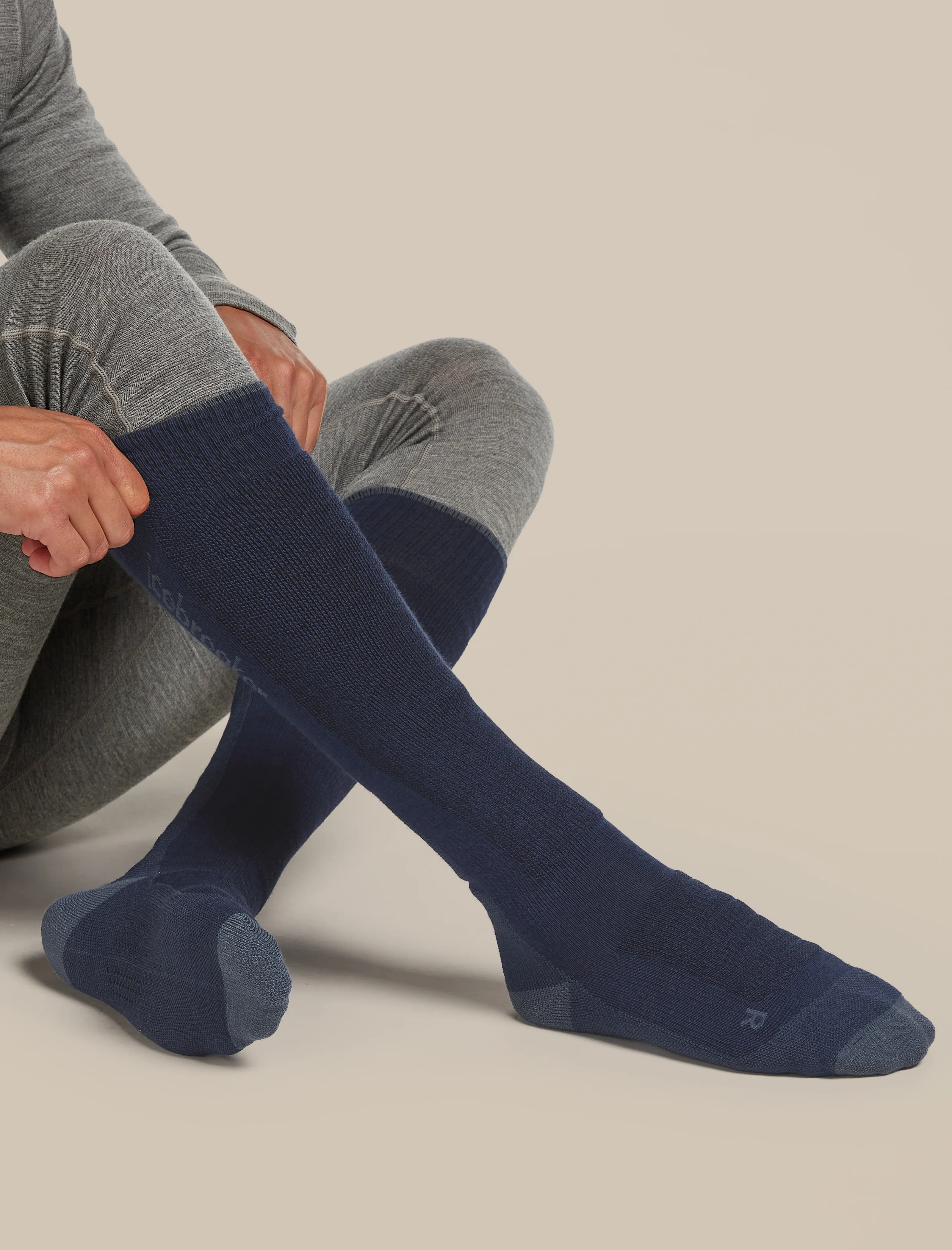 Men Ski+ Over the Calf Socks - Image 2
