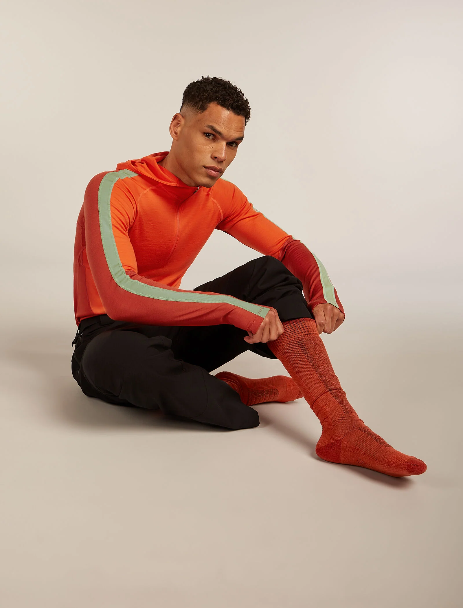 Men Ski+ Over the Calf Socks - Image 2